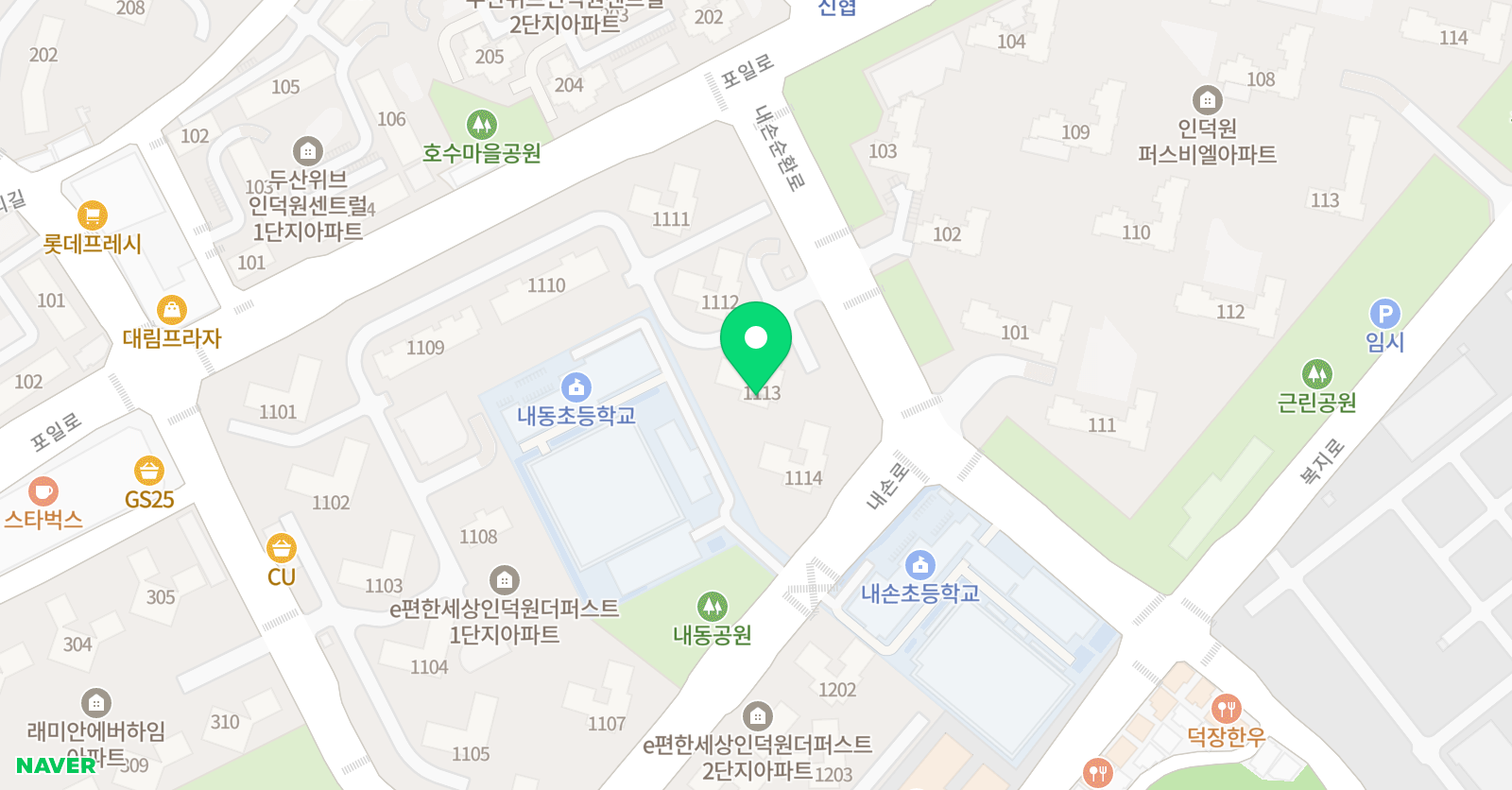 기탄사고력교실 이편한세상인덕원더퍼스트점 위치