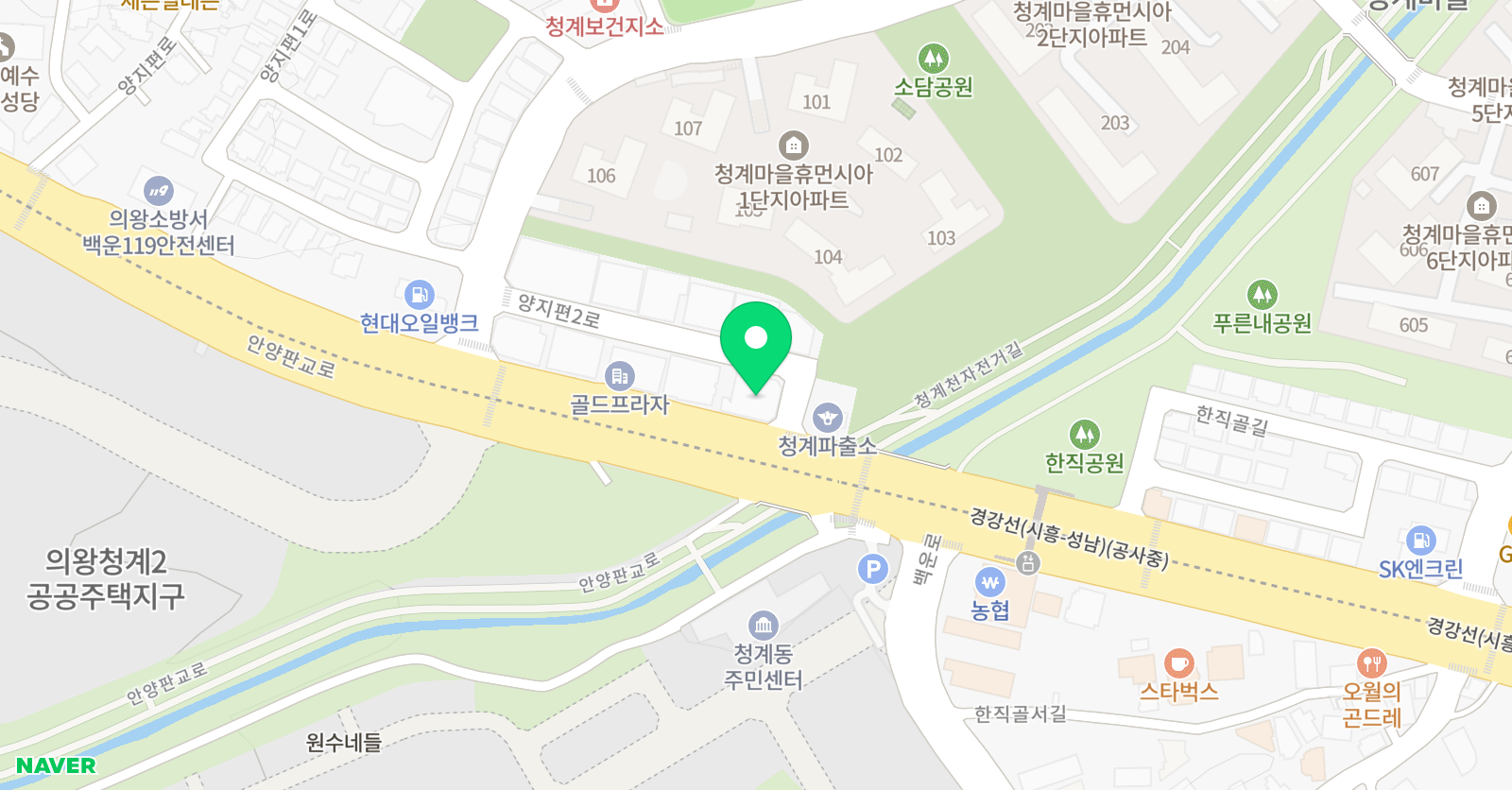 혜윰 수학학원 위치