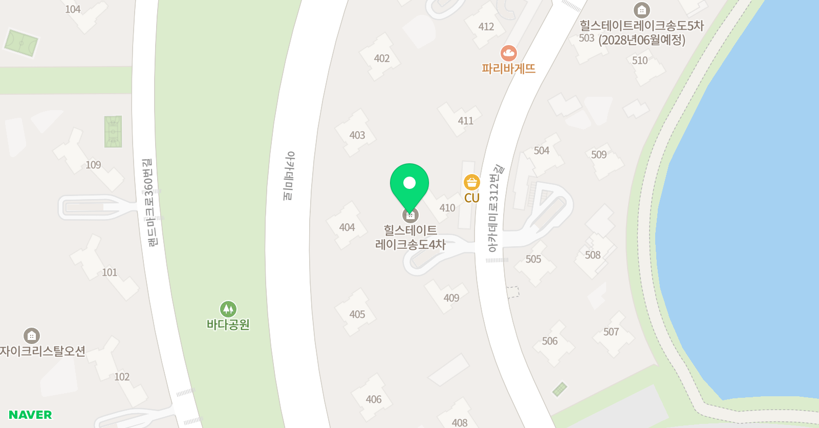 플라톤독서토론논술 송도6공구점 위치