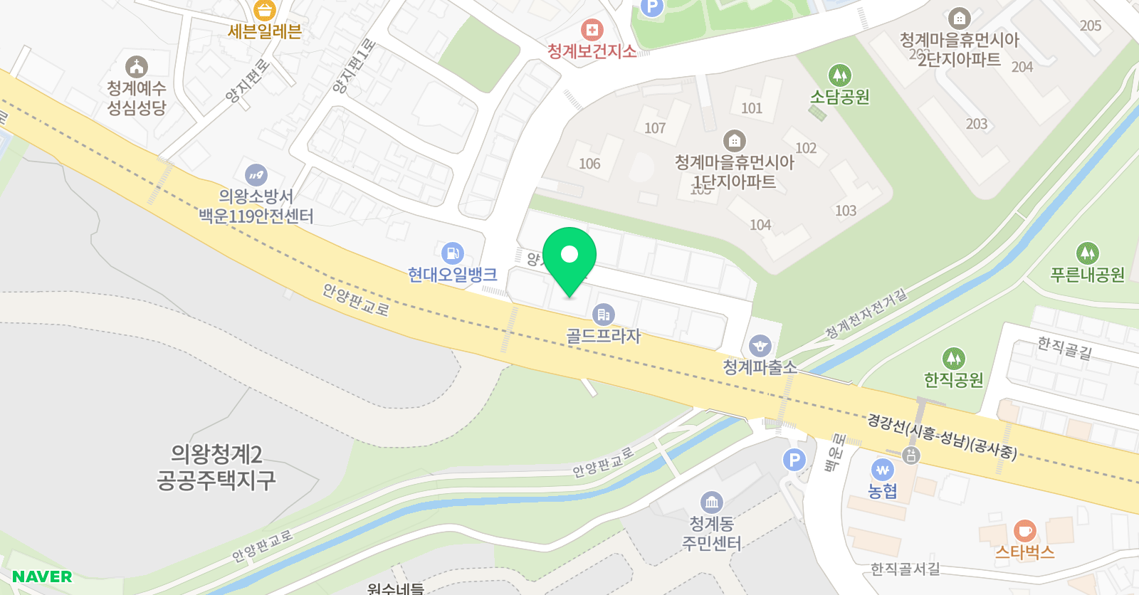 정담 음악연습실 위치