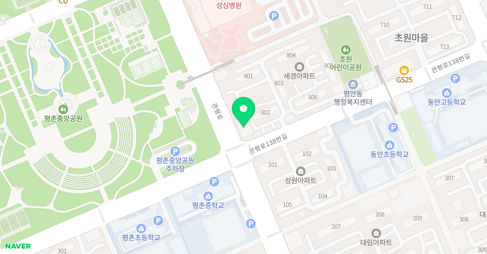 크리스탈 피아노음악교습소 위치
