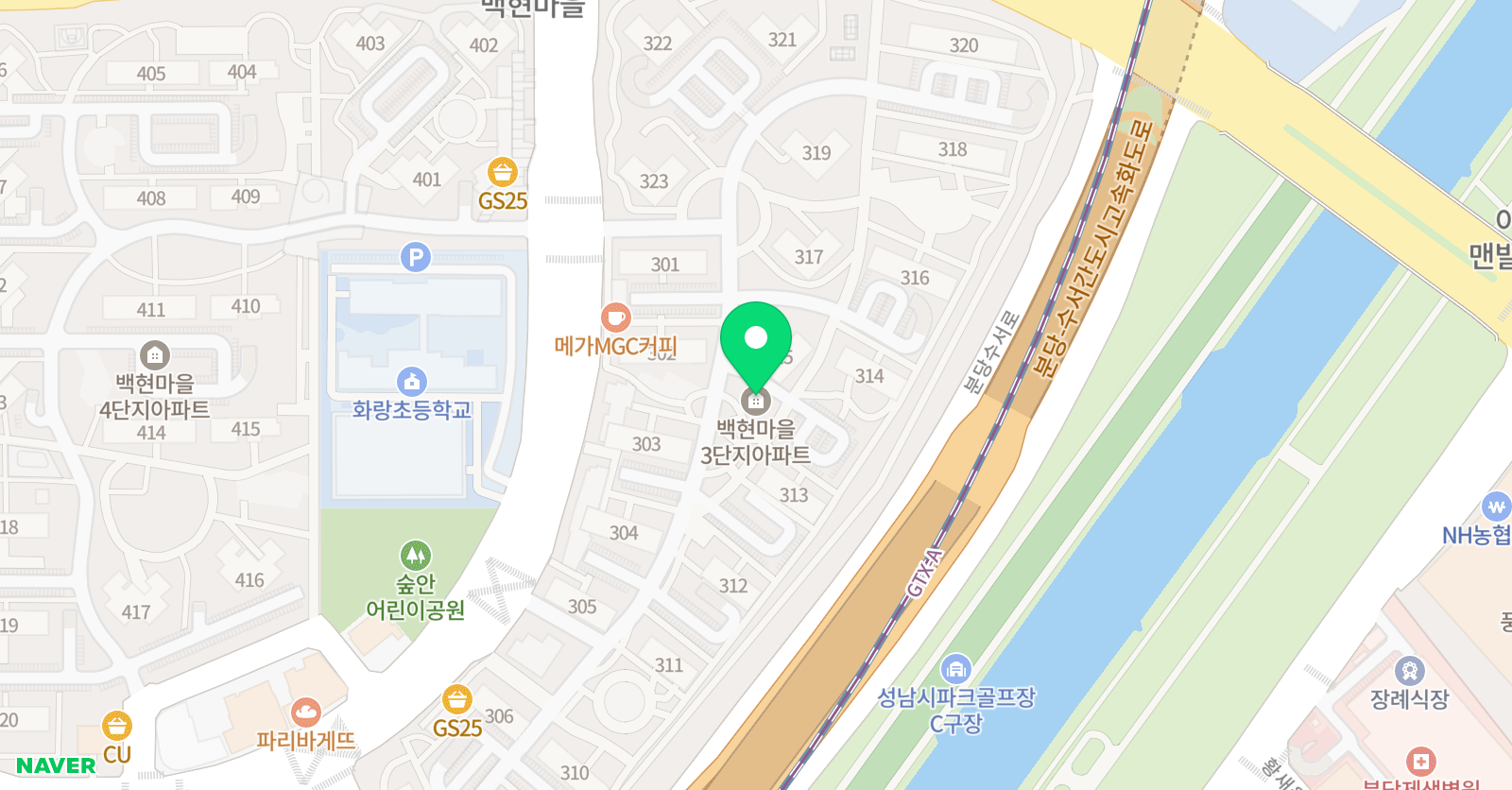 따뜻하고즐거운 영어 위치