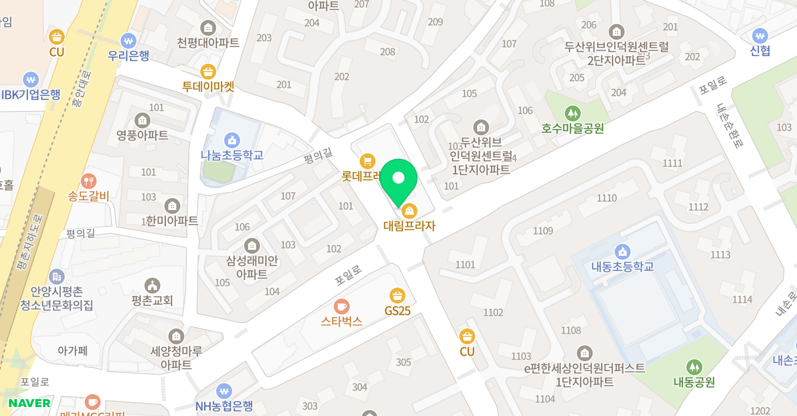 JS 로잔발레아카데미 위치