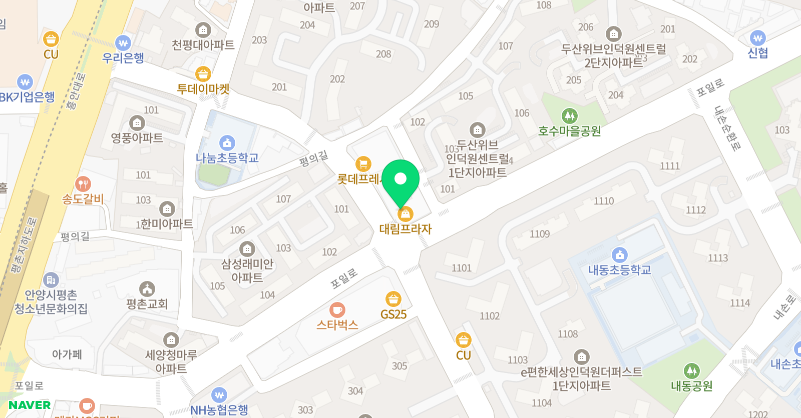 다니엘 독서토론논술 위치