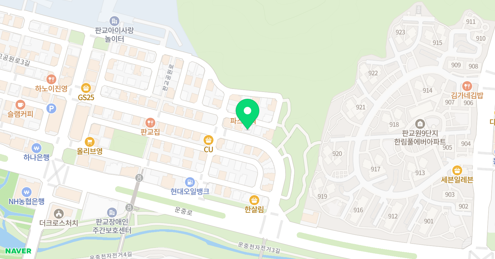 아뿌뚜아 미술학원 위치