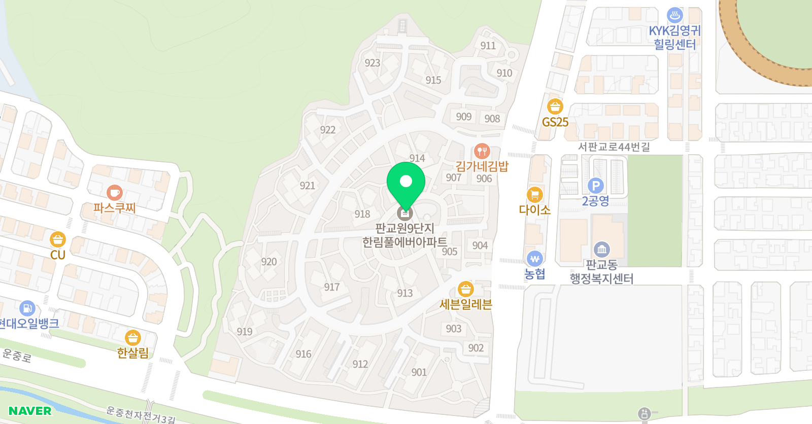 이레 피아노 학원 위치