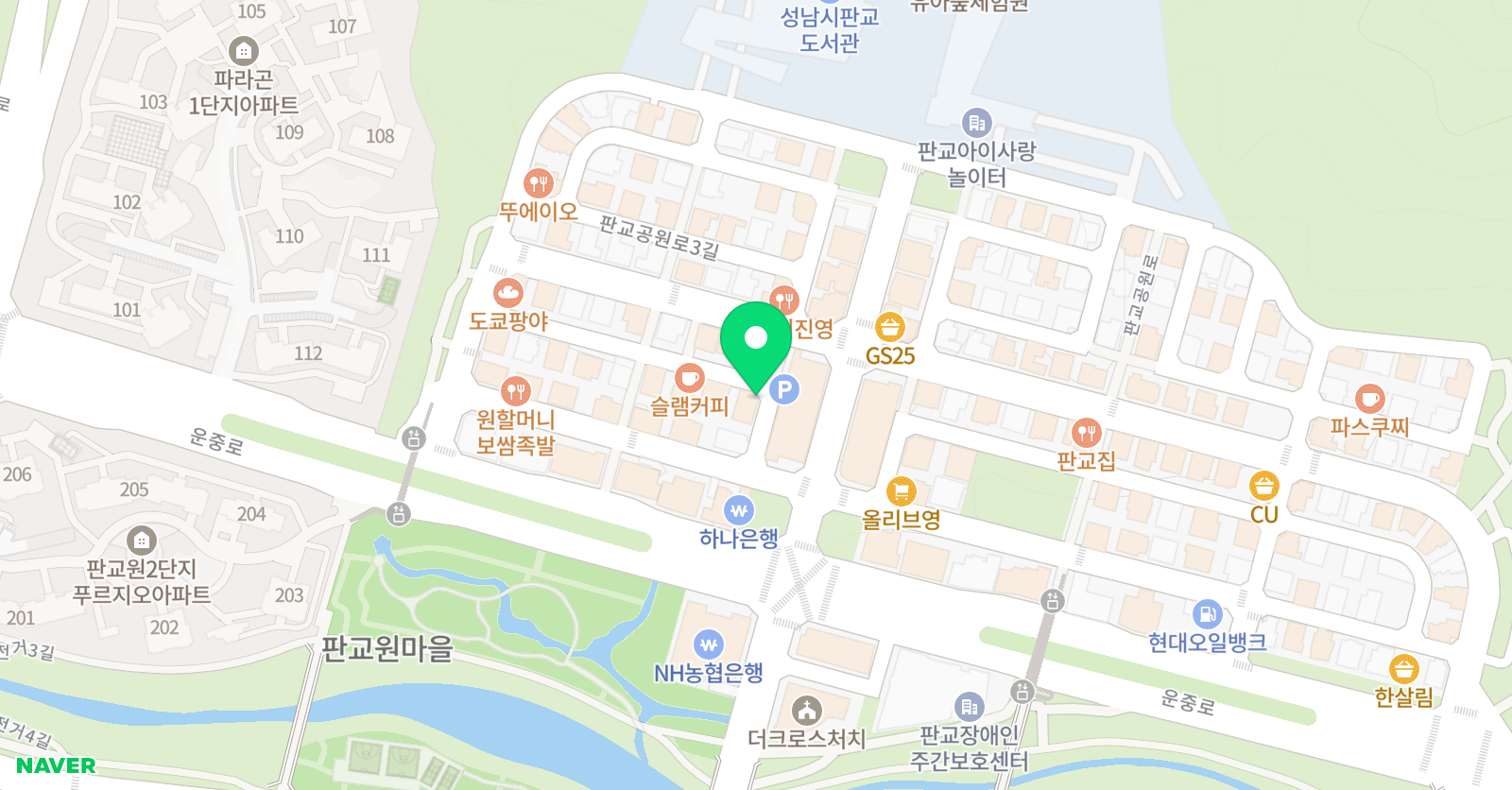 오늘댄스 스튜디오 위치