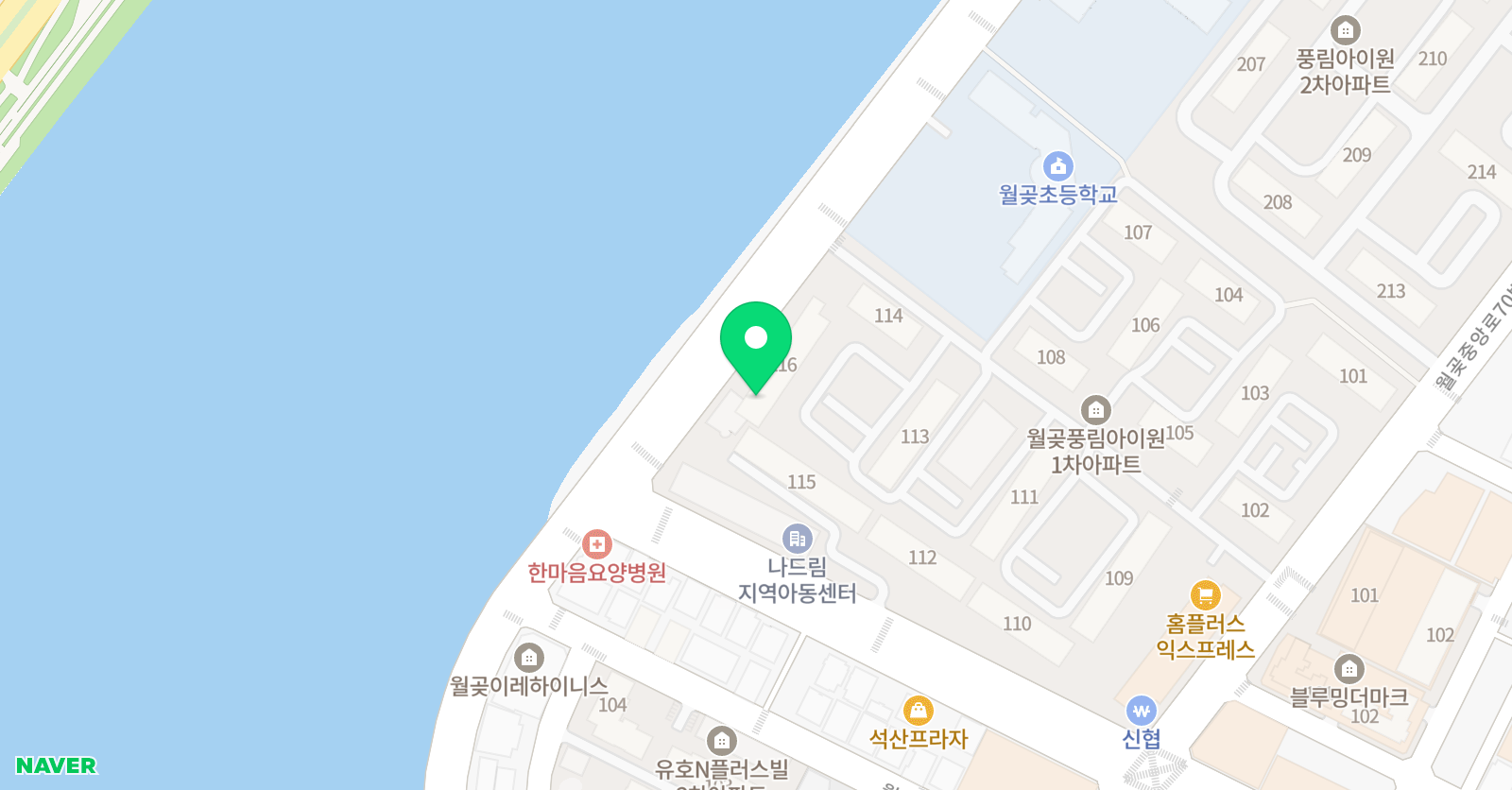꿈꾸는 공부방 위치