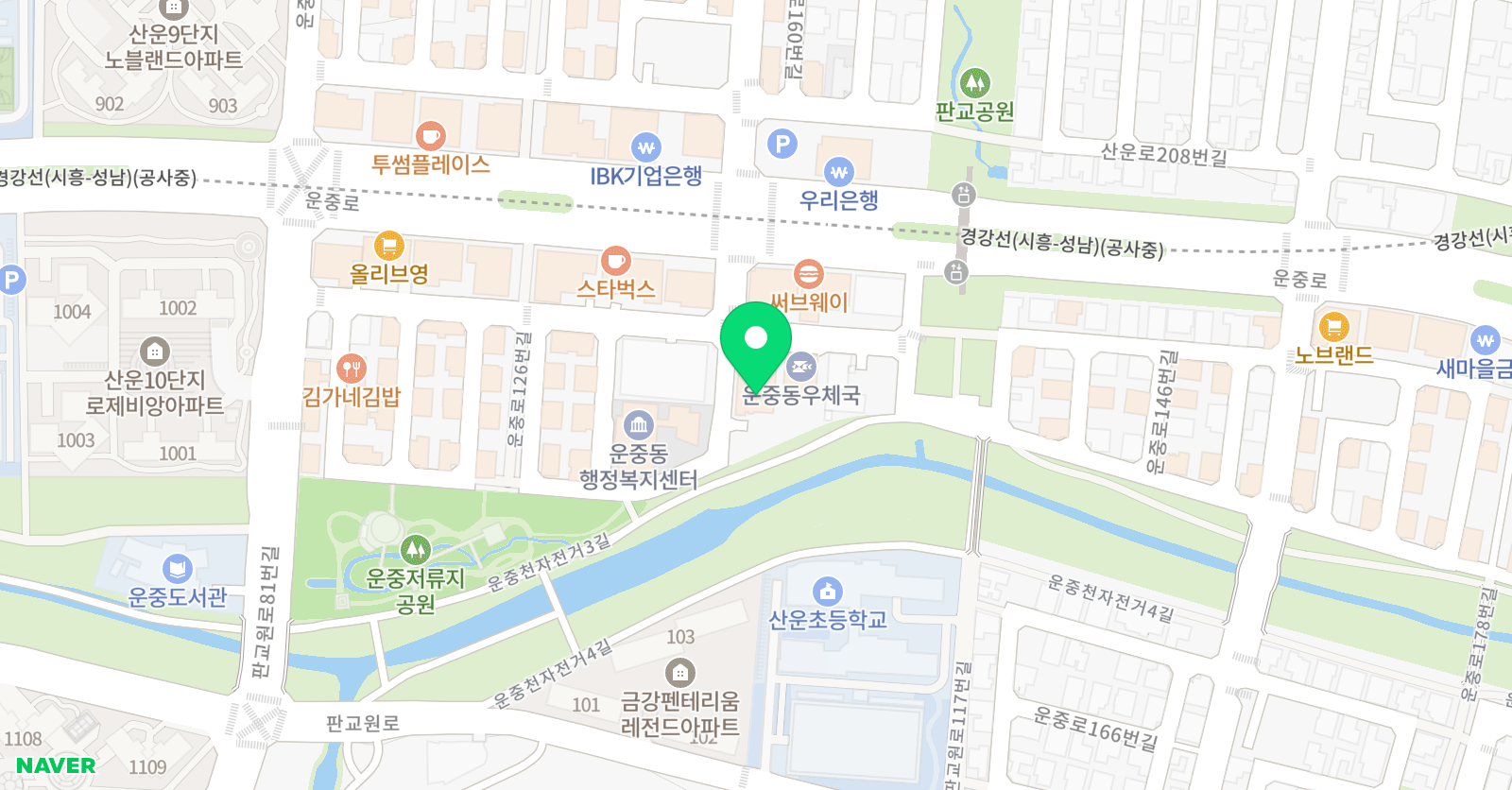 디랩 코딩학원 판교캠퍼스 위치