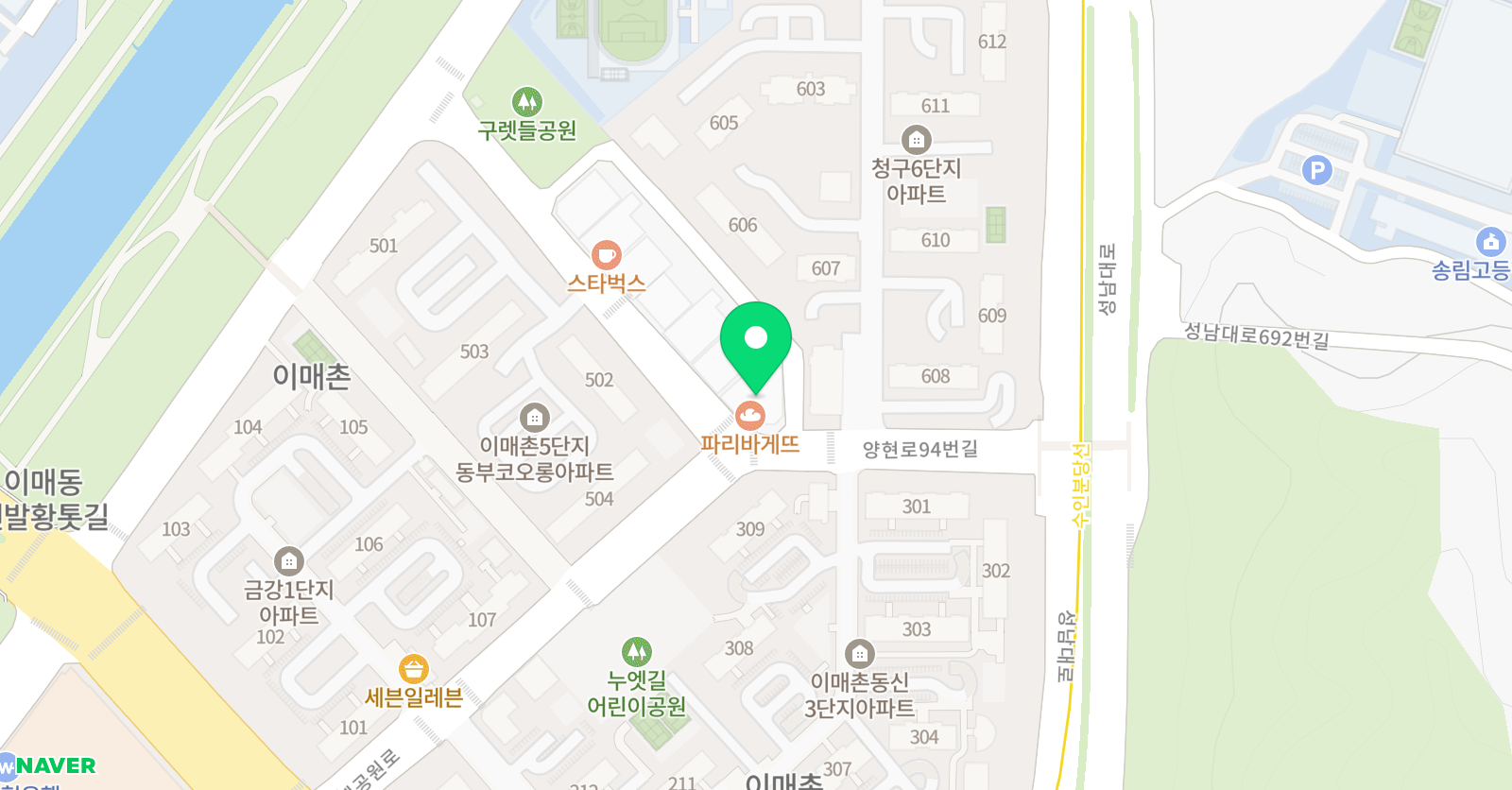 팔레트 미술학원 위치