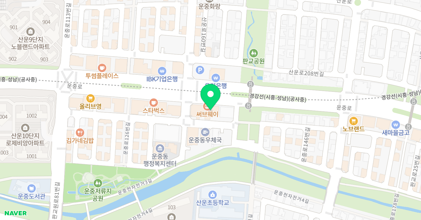 플레이팩토 처음 수학학원 위치