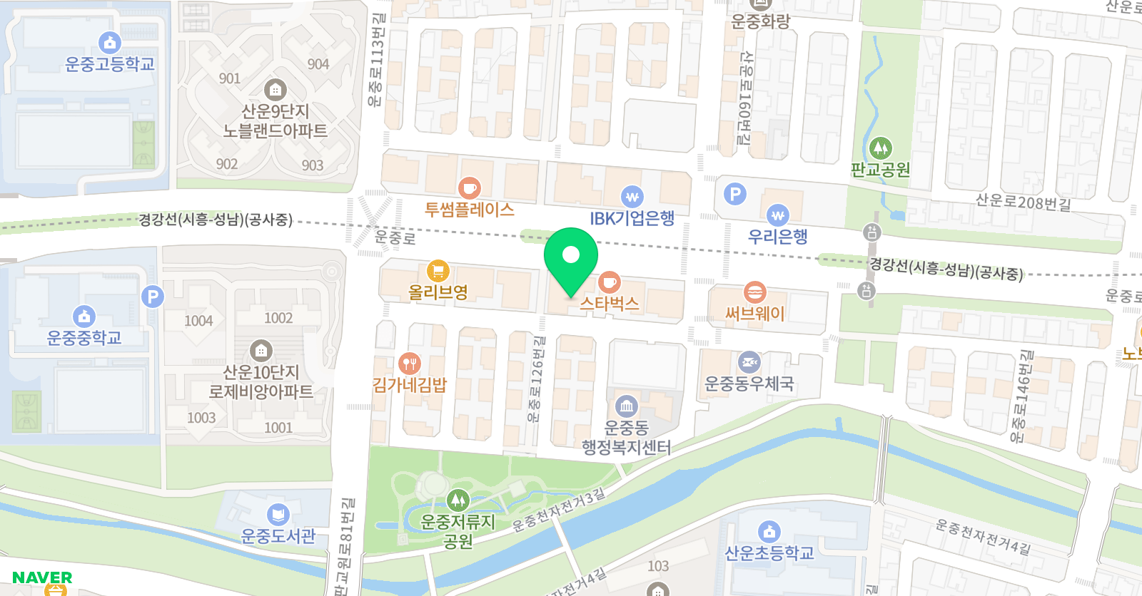 프렙스토리 학원 위치