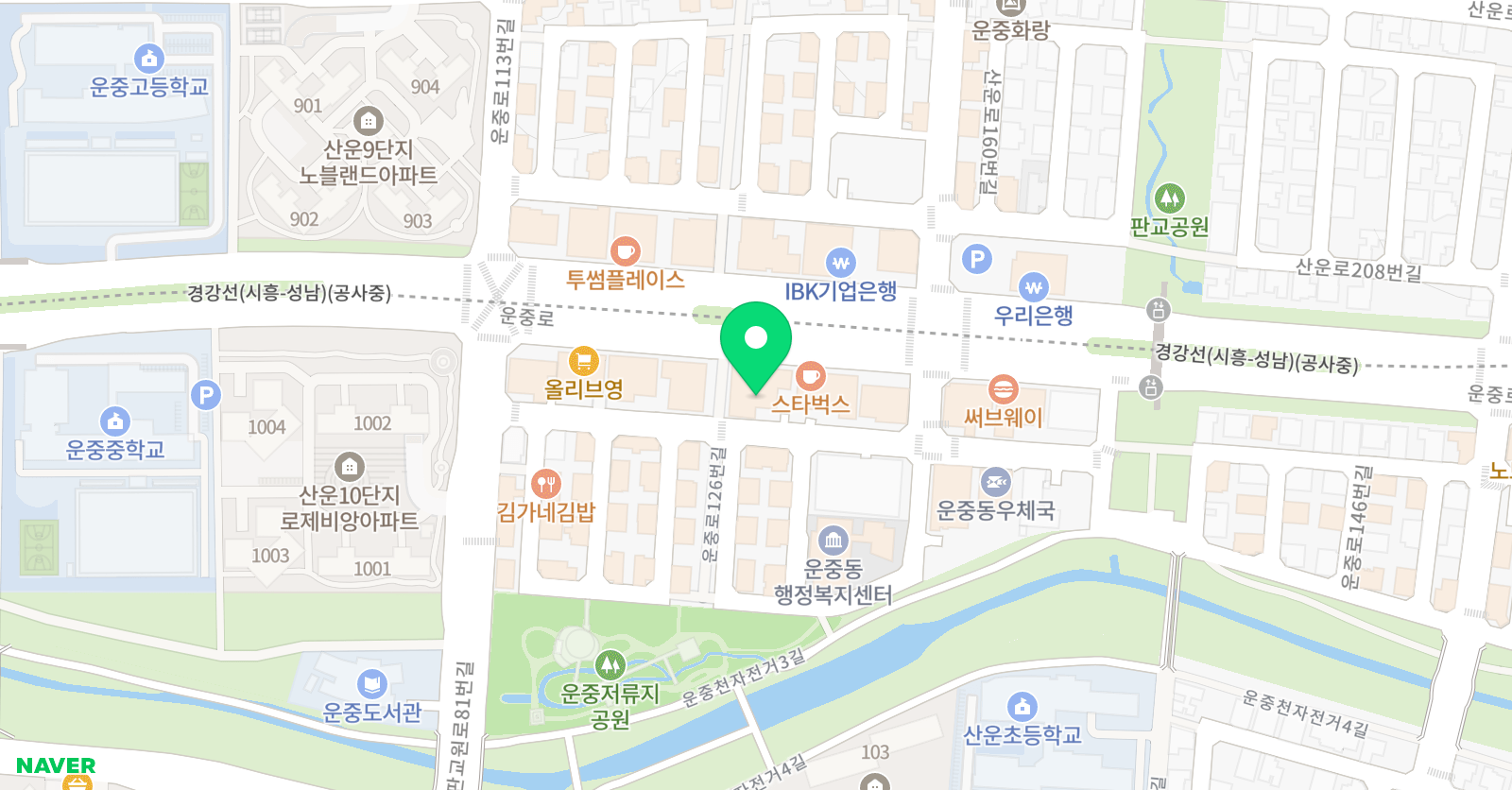 CIC 로봇코딩학원 판교센터 위치