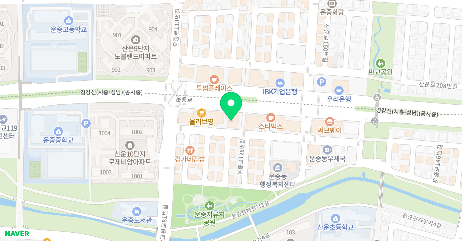 켈리영어교습소 위치
