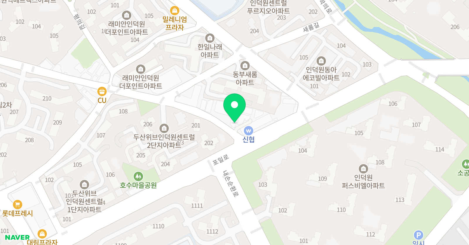 한국체대 라포 태권도 & 줄넘기 위치