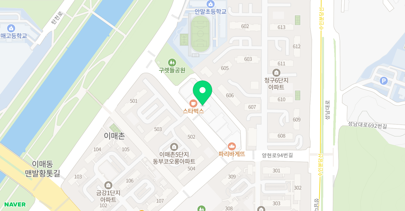 아트앤힐 미술 위치