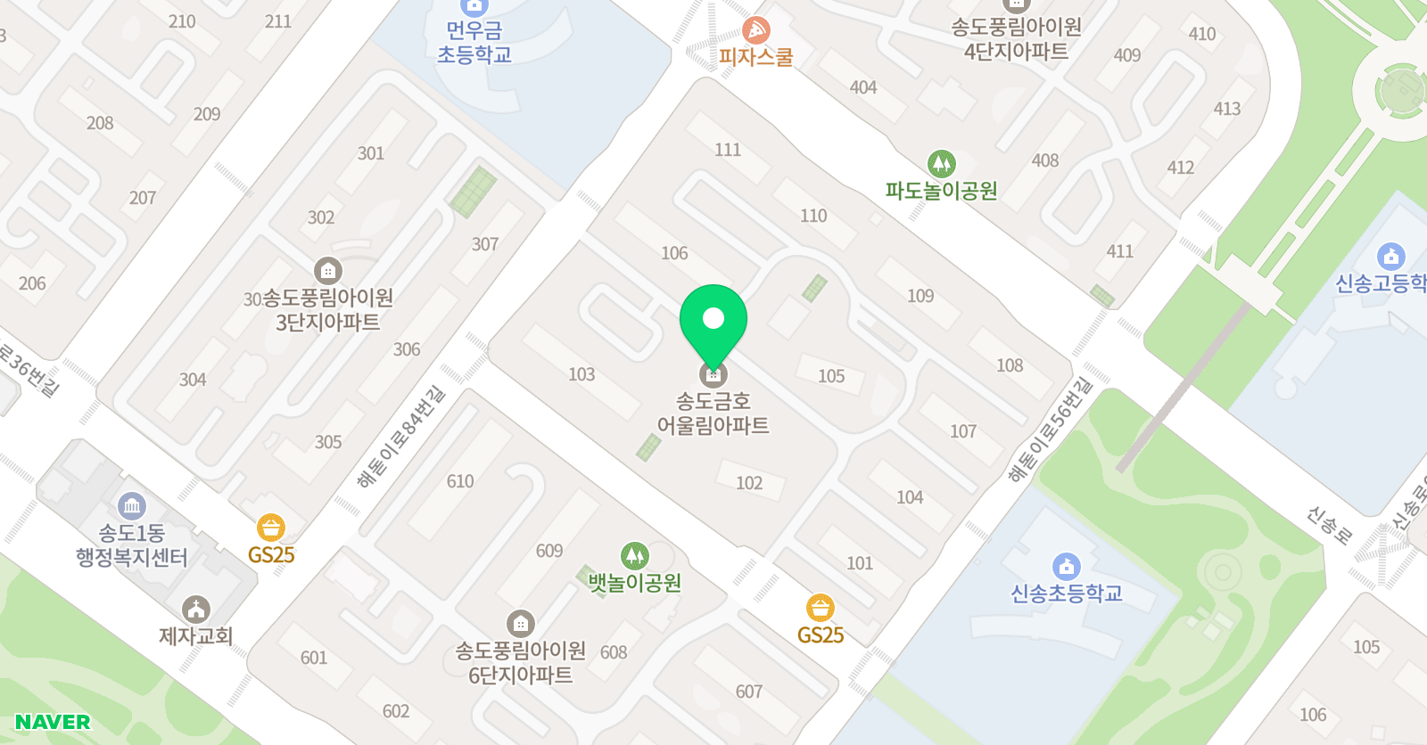 칼비테 수학교실 위치