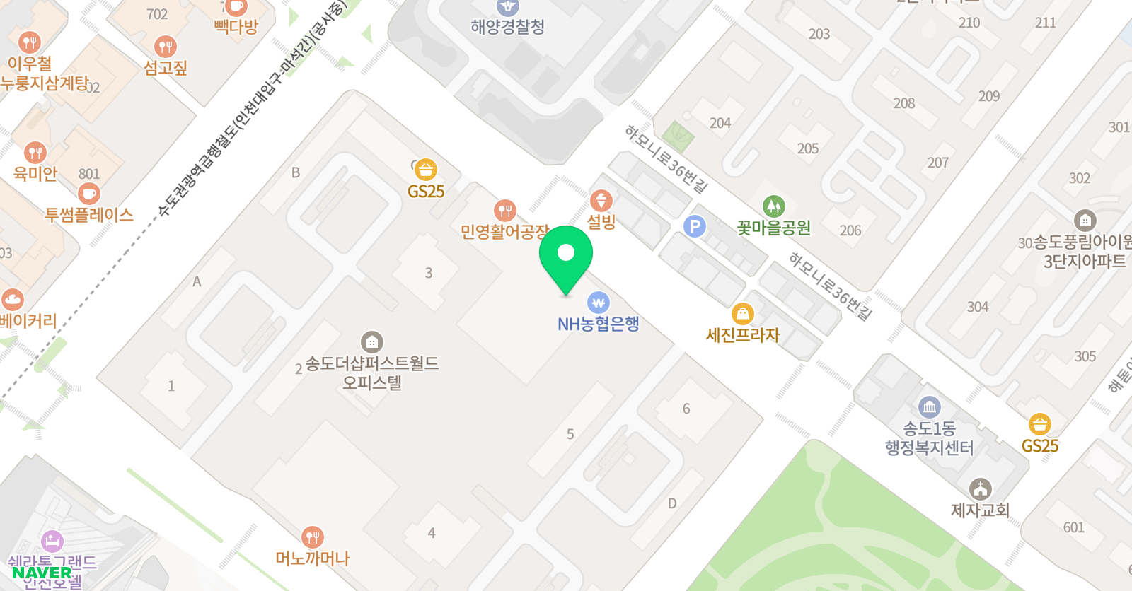 N.Y 주니어 스피킹학원 위치