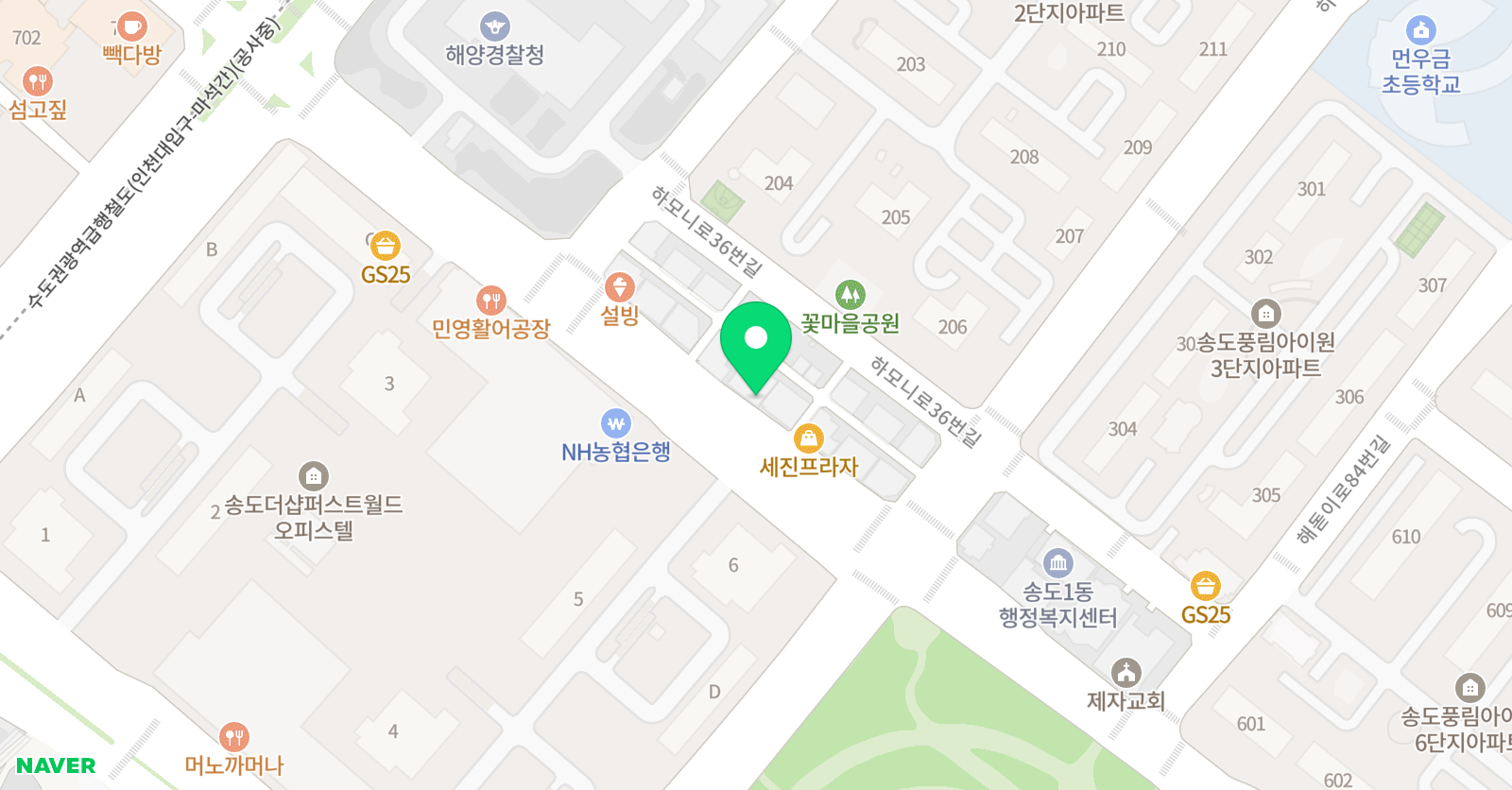 이승아피아노스튜디오 학원 위치