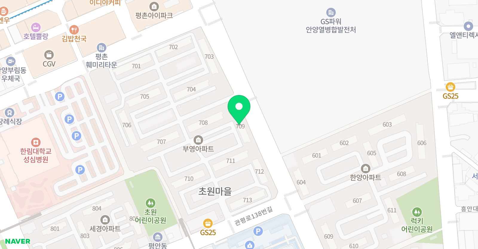 굿닥터 영어수학 위치