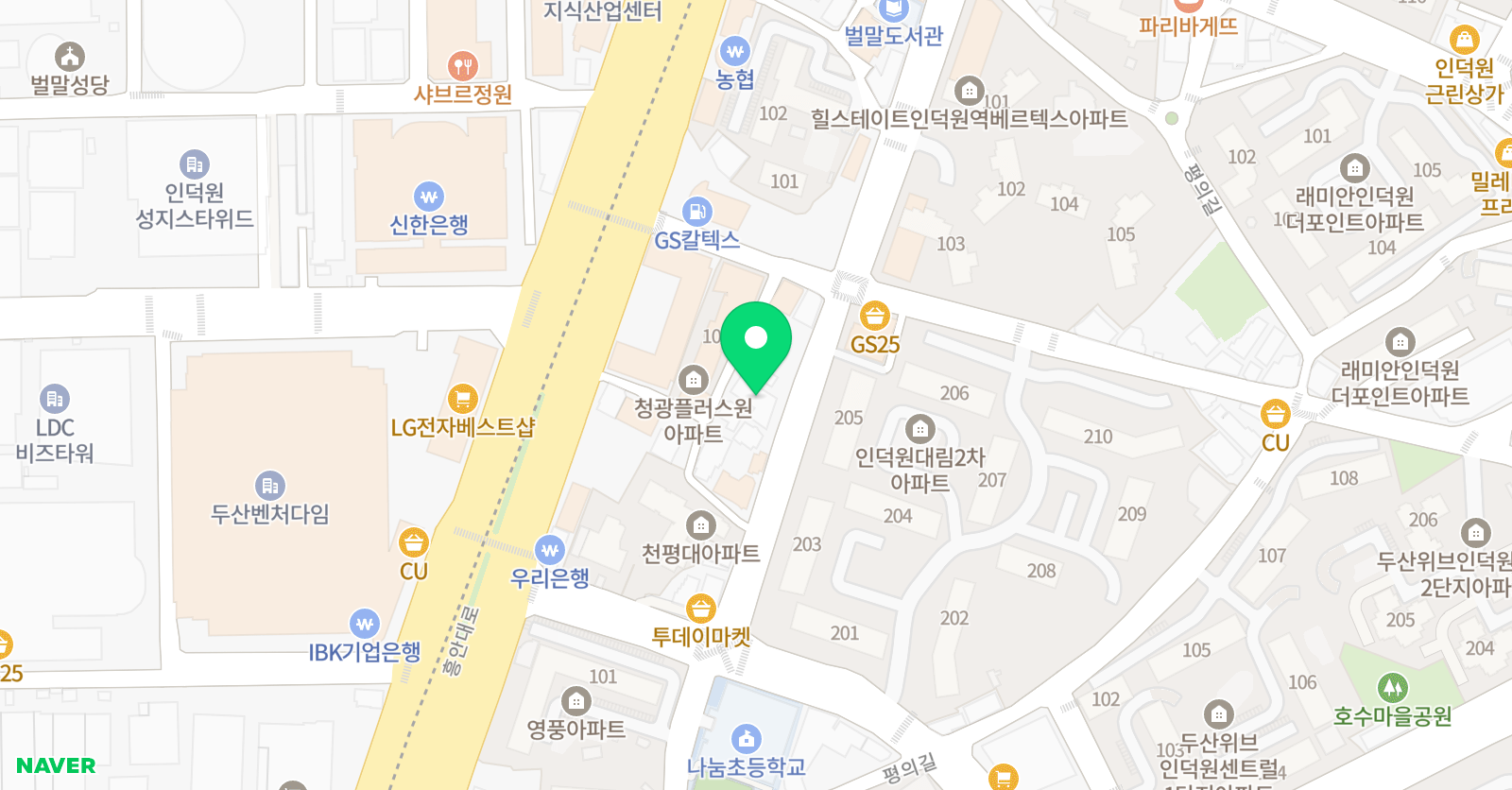 해동검도 포일도장 위치