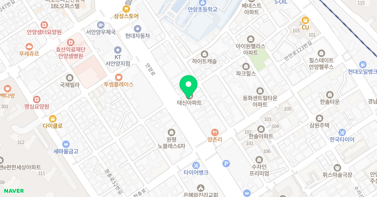 세림 학원 위치