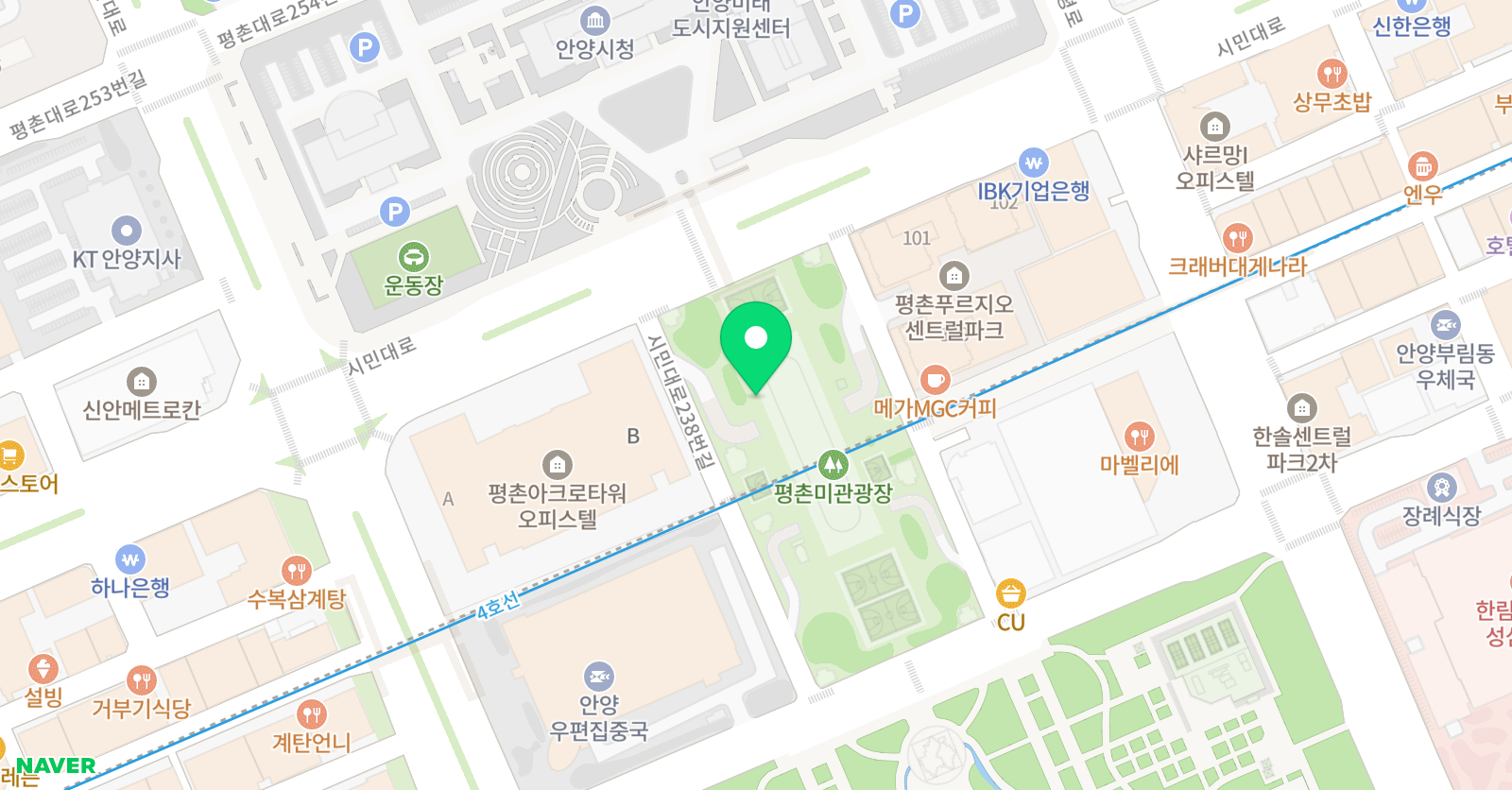 타자고 레포츠스쿨 위치
