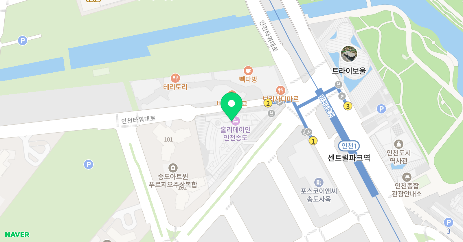 쎄서미아카데미 2학원 위치