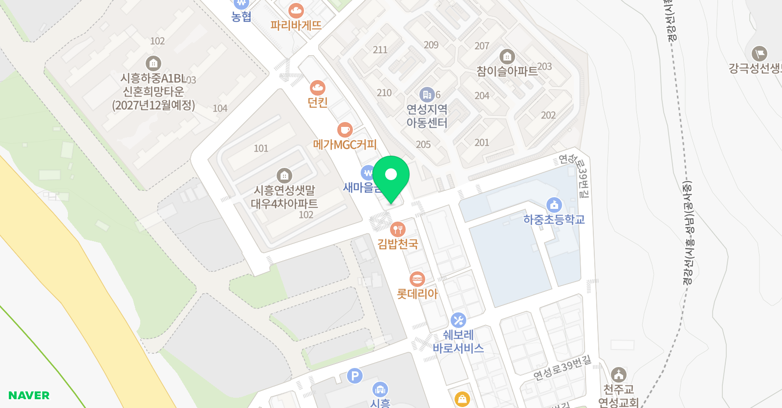 경희대석사 하중체육관 위치