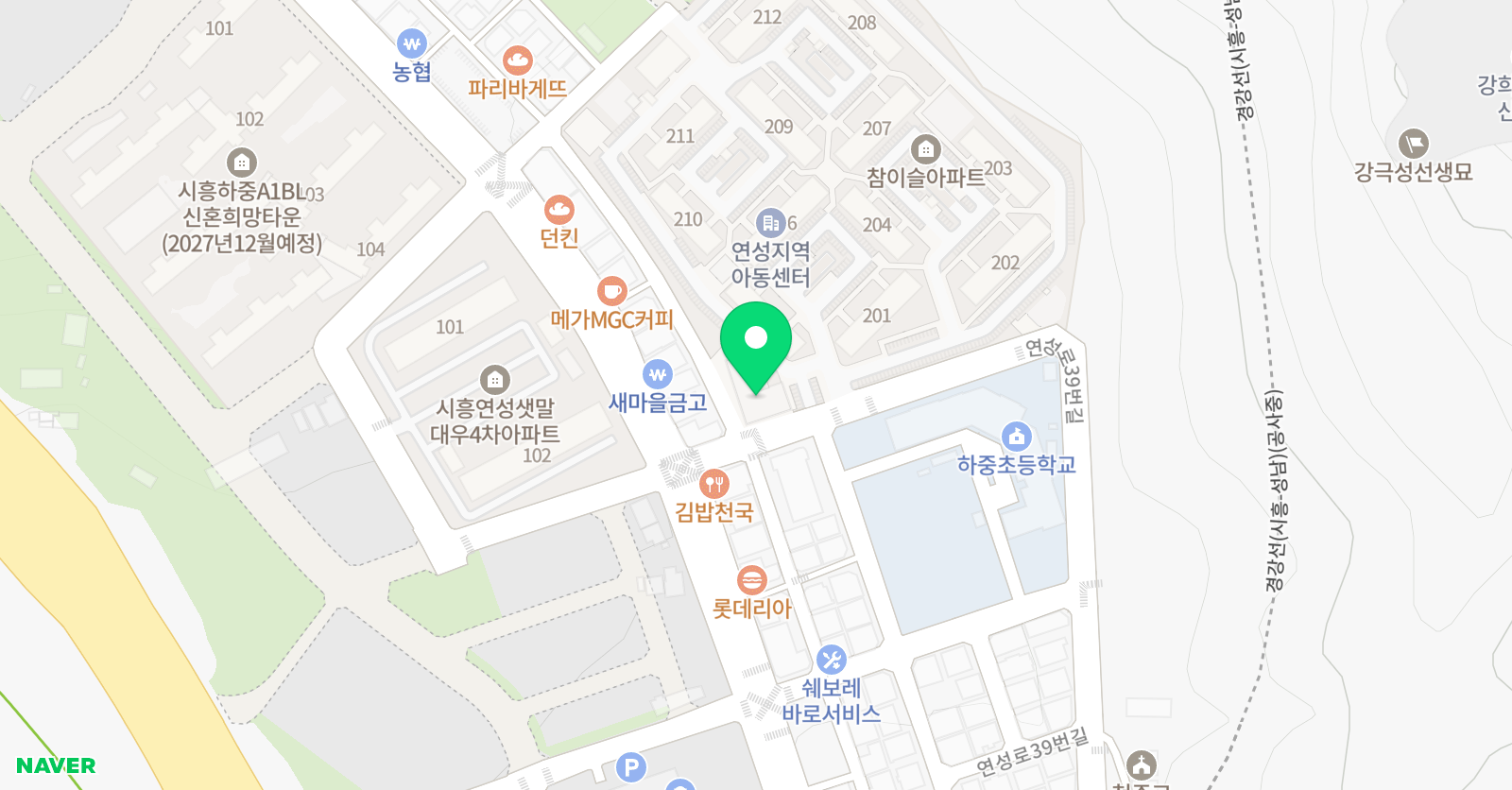 듀잉글리쉬 영어교습소 위치