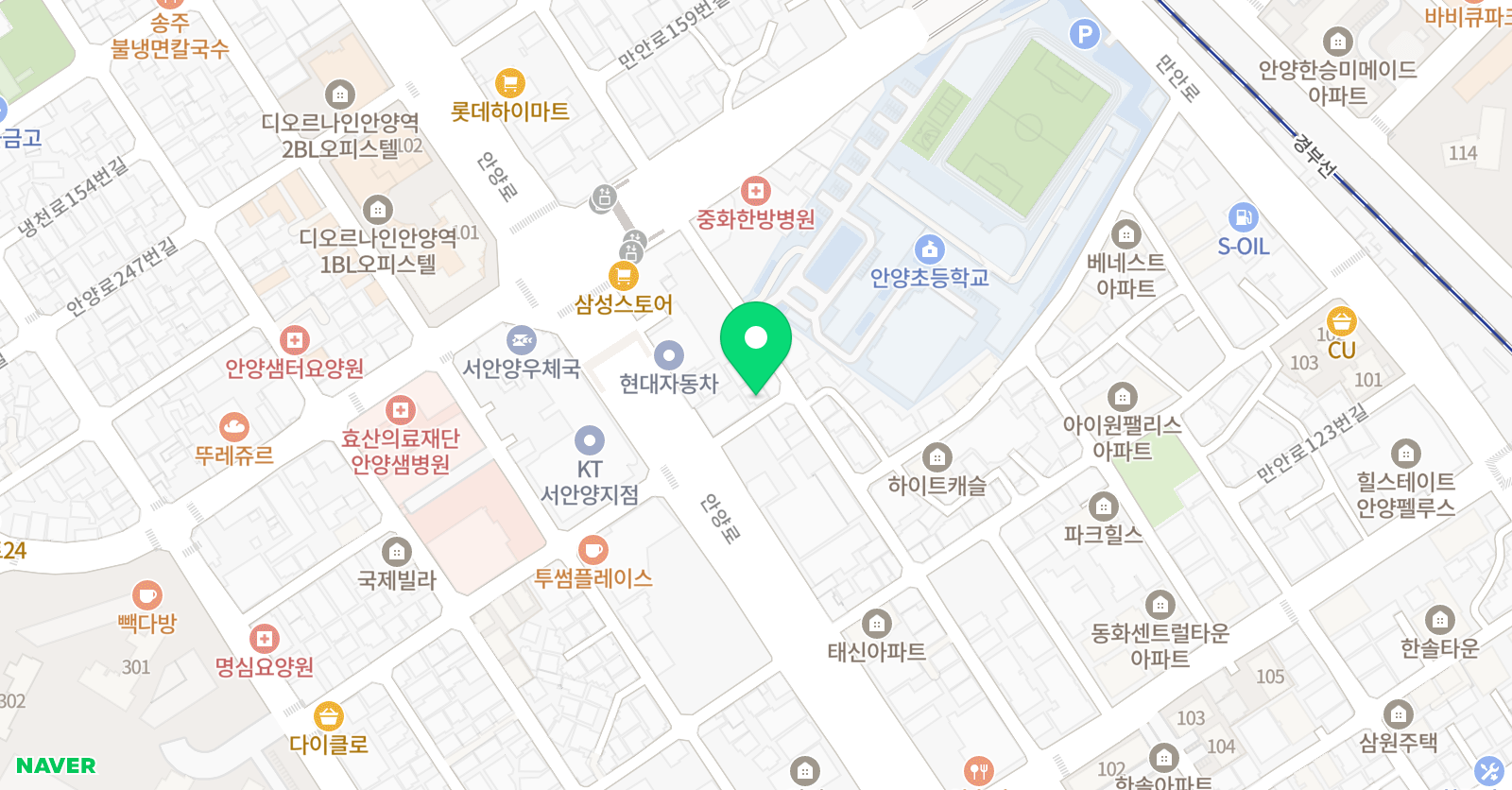 베스트 영수학원 위치