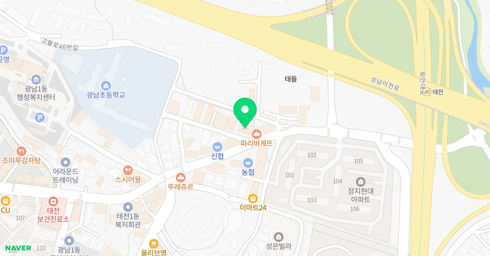 디어마이피아노 학원 위치