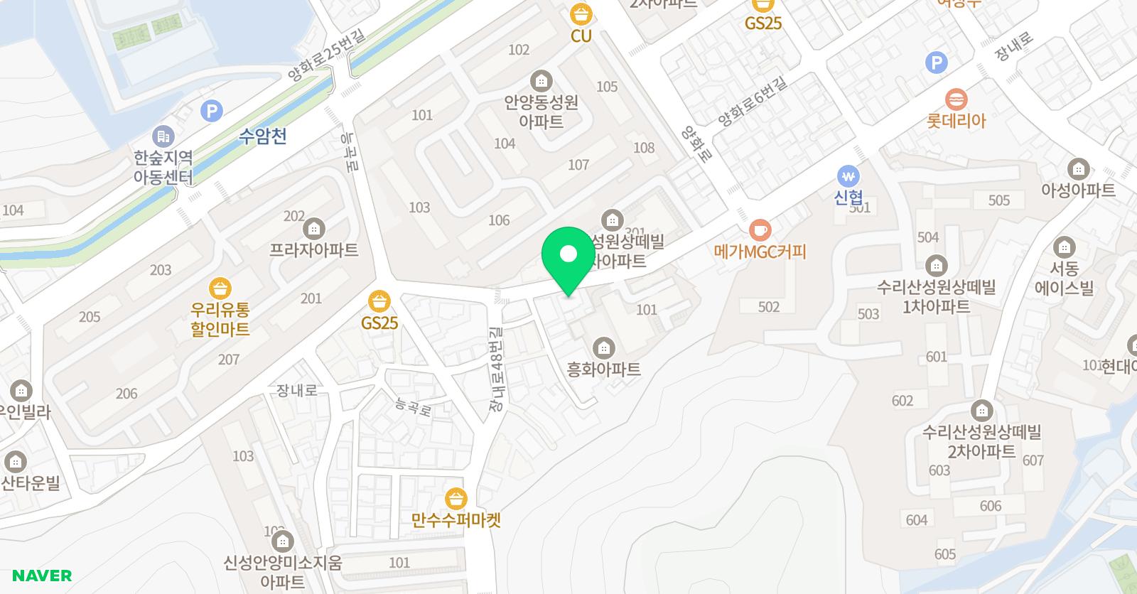 스텝스학원 위치