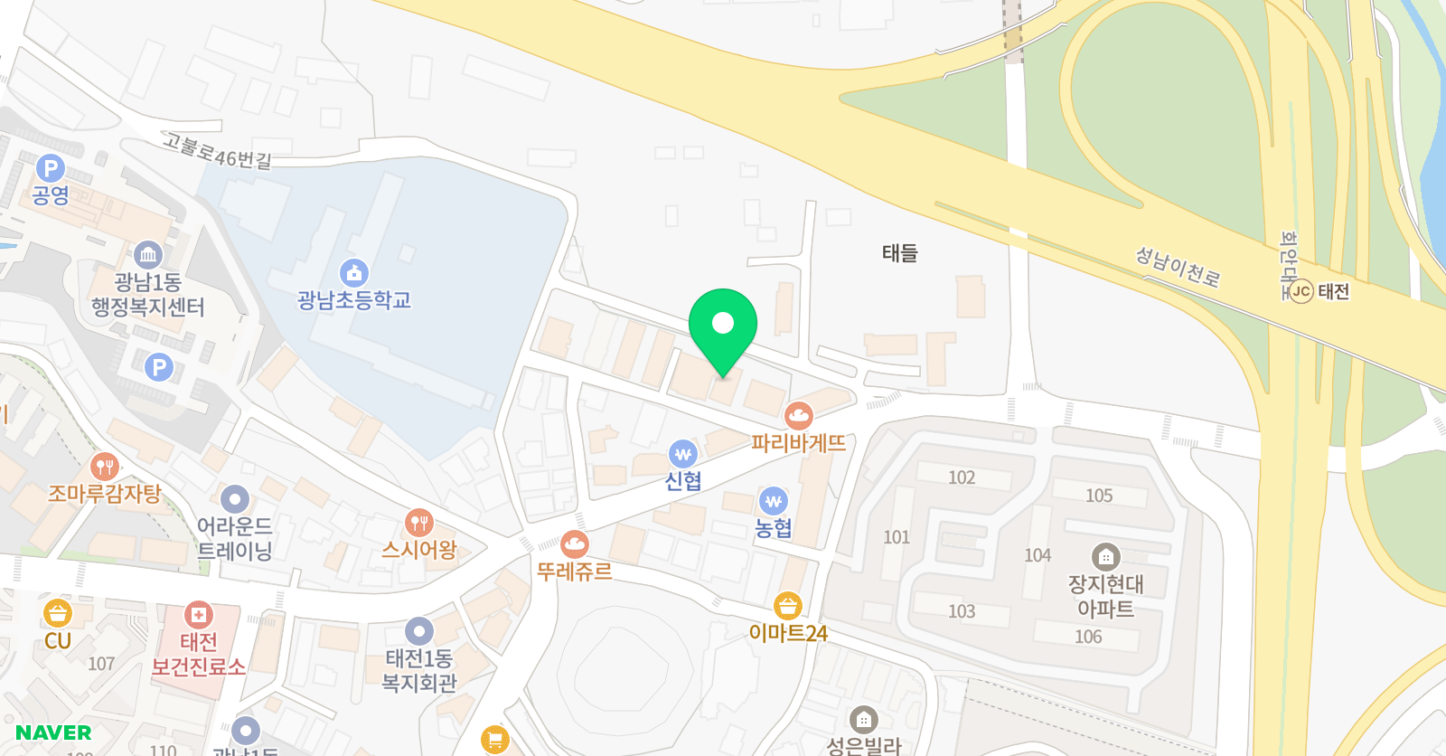어린음악대 어린화가들 쏘아베원 위치