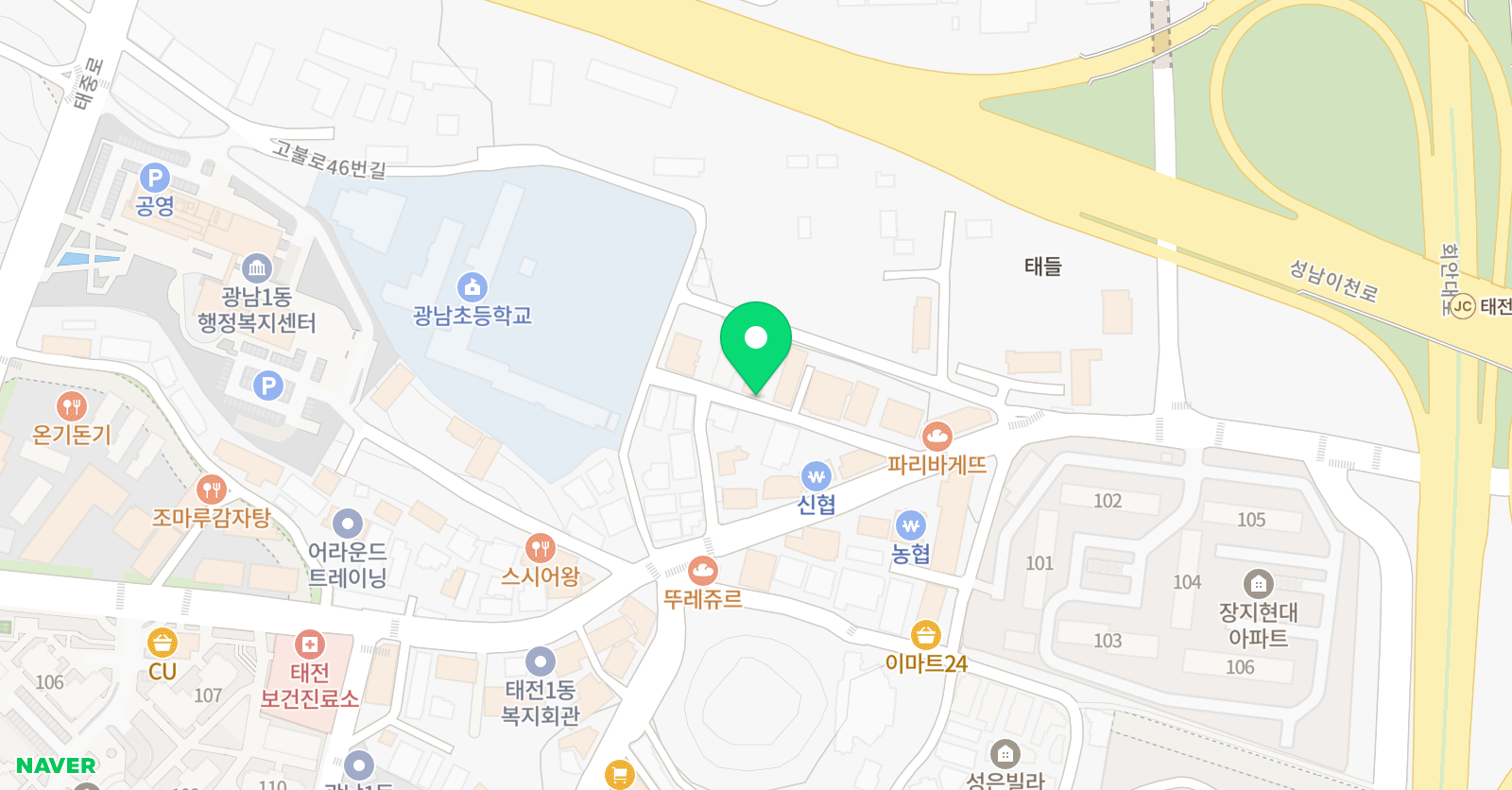 아라 수학교습소 위치