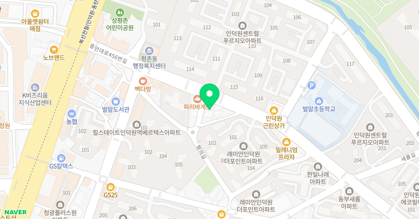 꿈 음악학원 위치