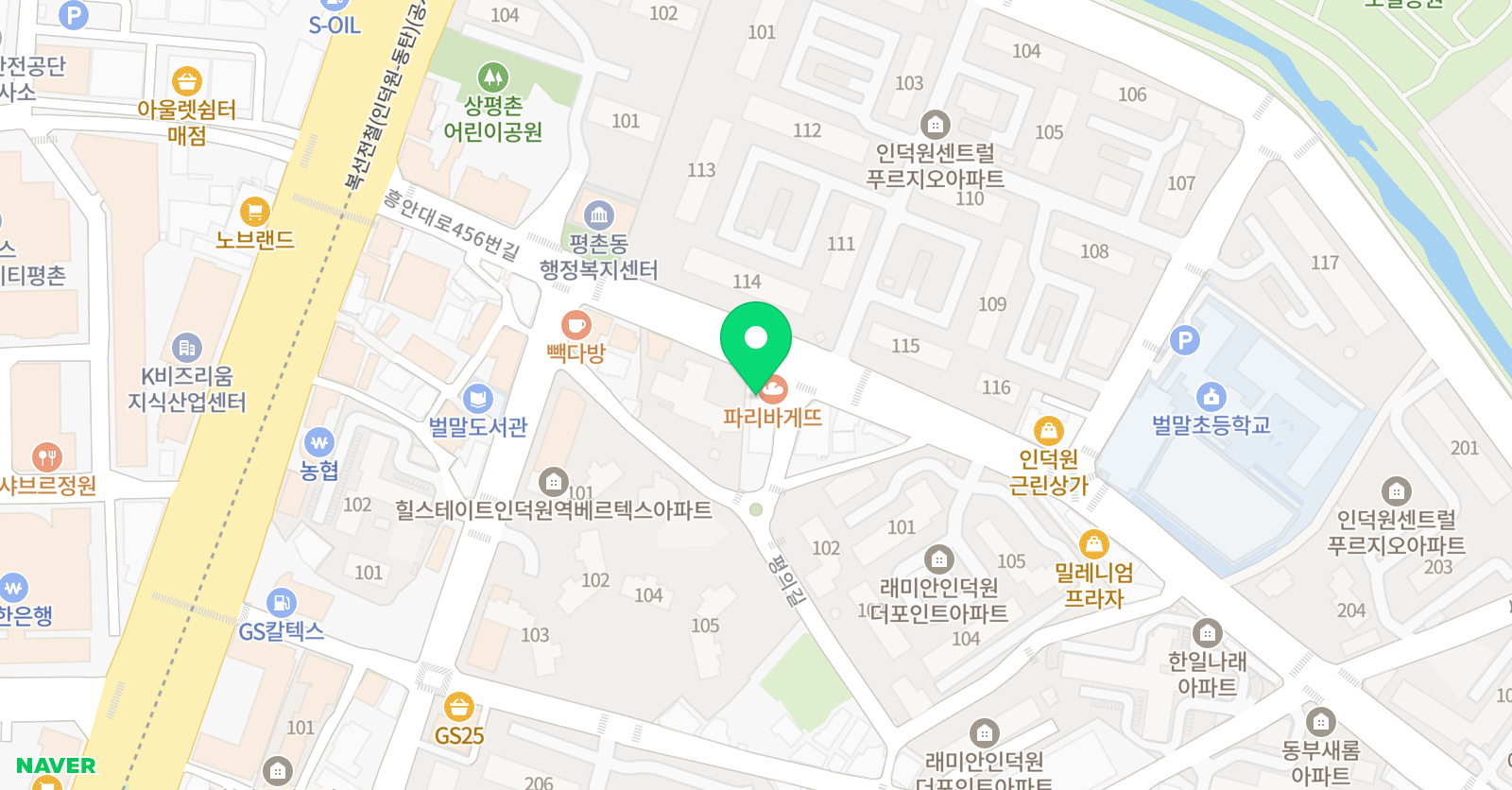 브랜디 영어학원 위치