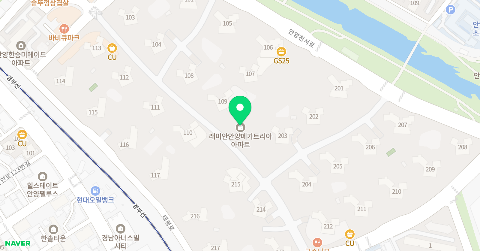 메가그릿 영어교습소 위치