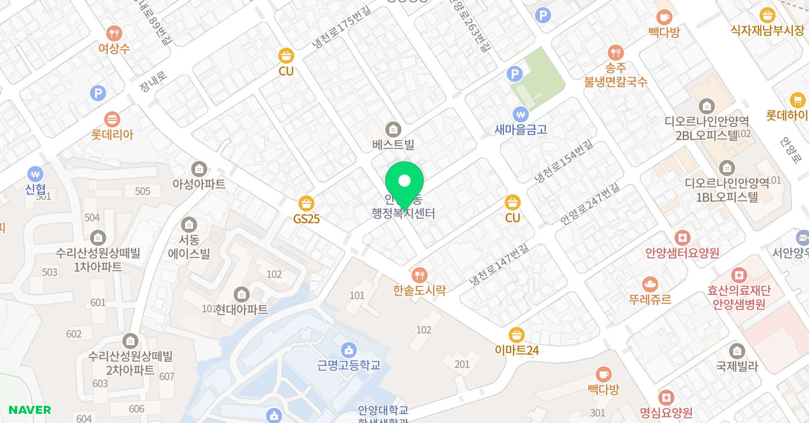 이해팍팍 엠베스트SE 위치