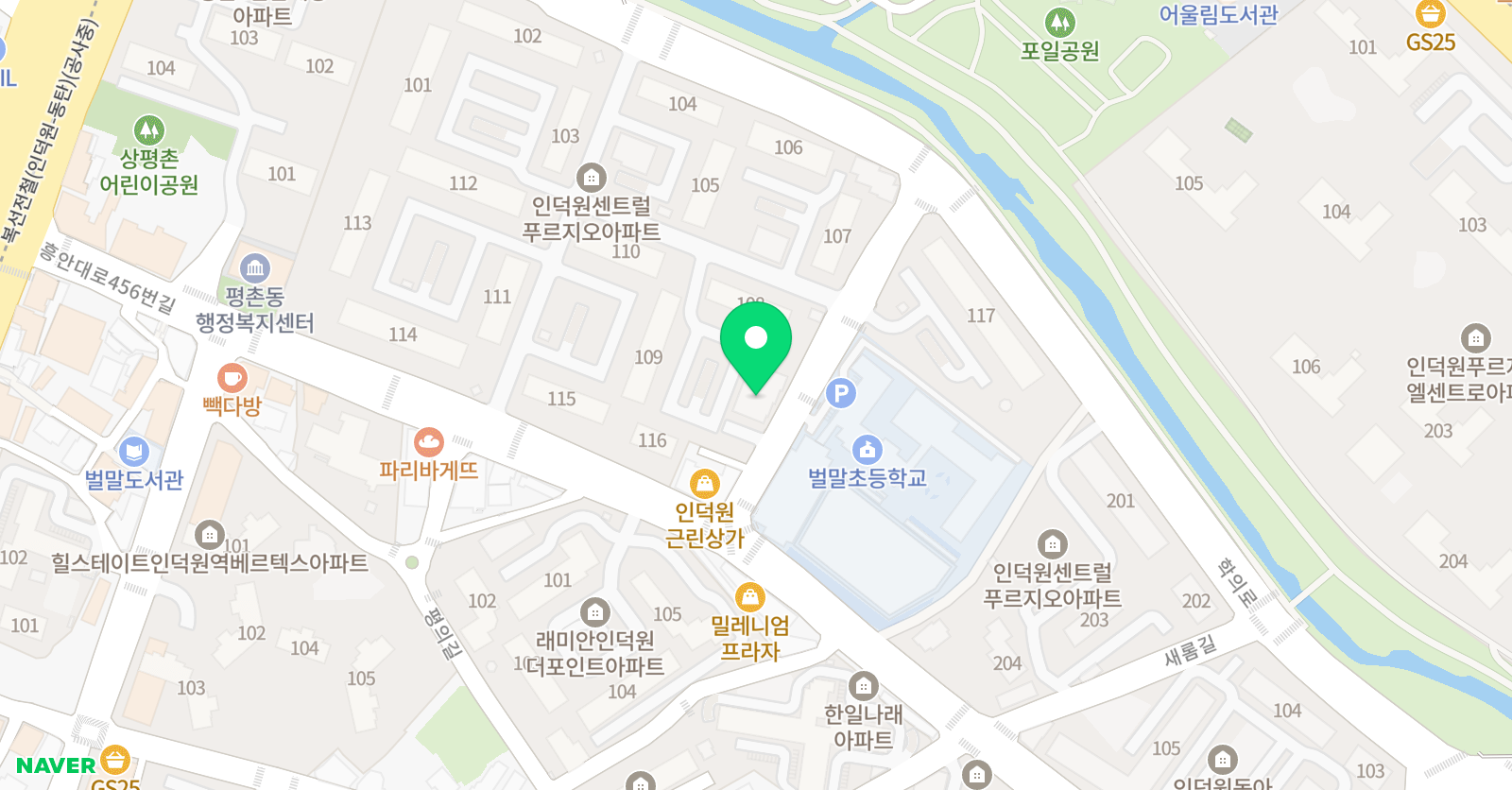 그리다봄미술교습소 위치