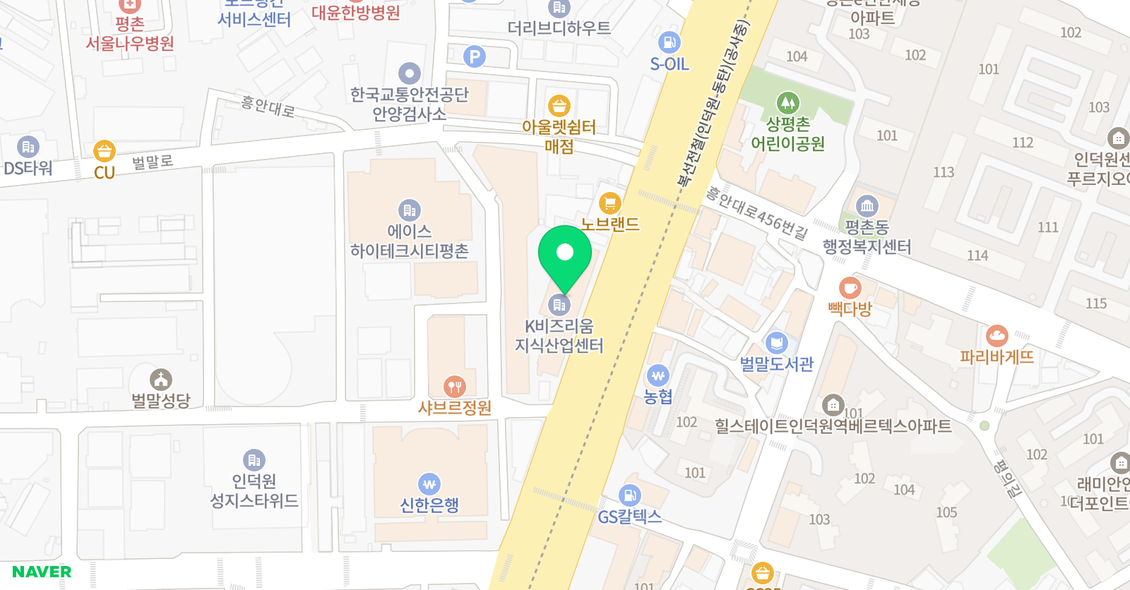 아뜰리에보 위치