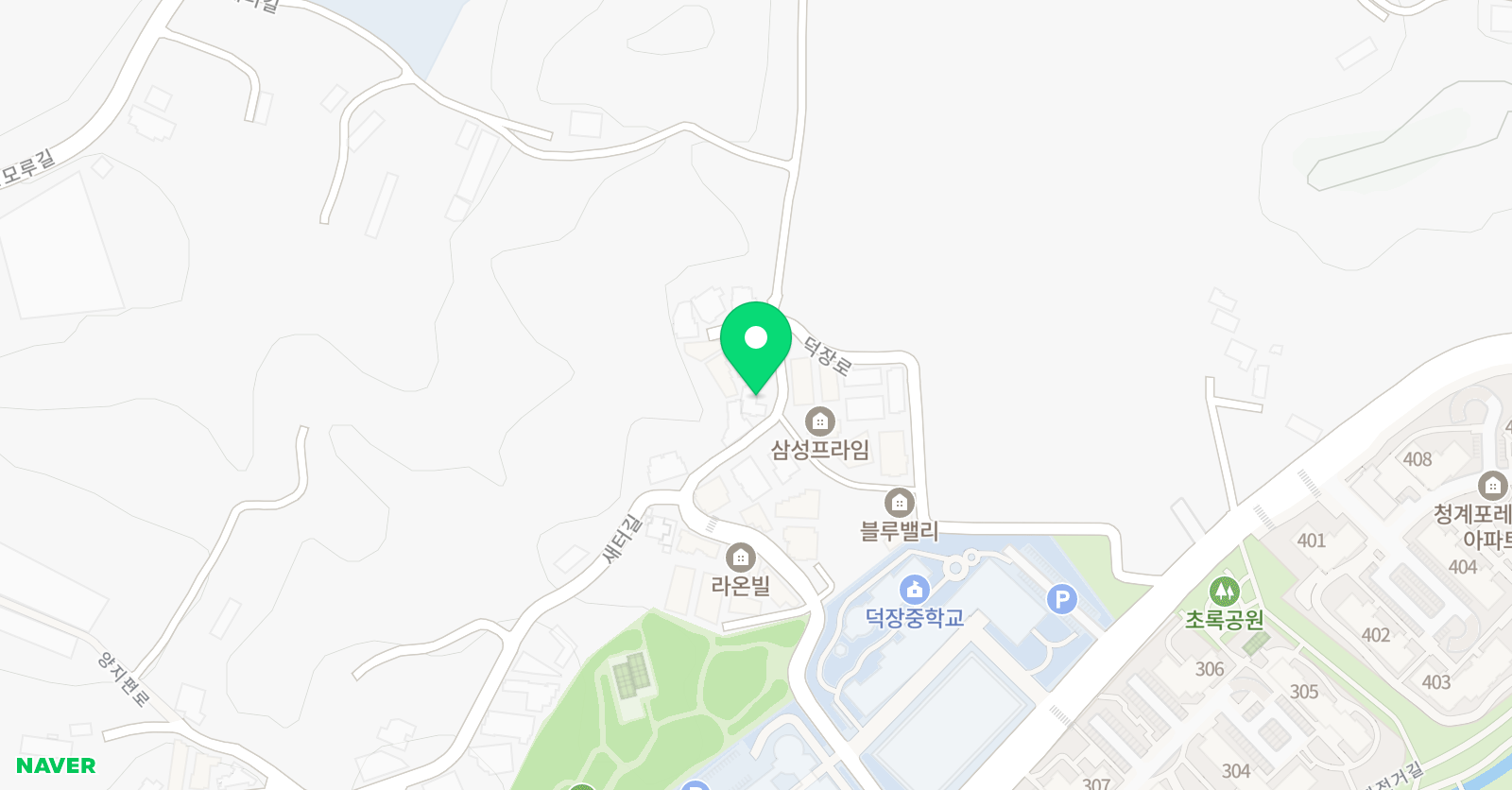 리드인 의왕덕장초점 위치