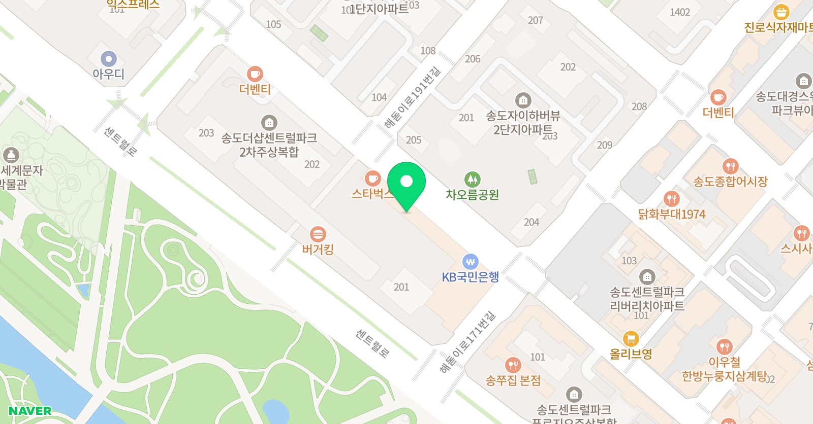 MIM 피아노학원 위치
