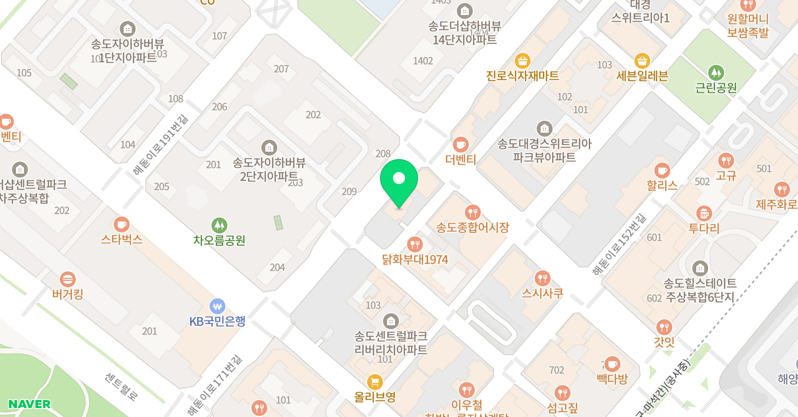 일품 수학과학 학원 위치