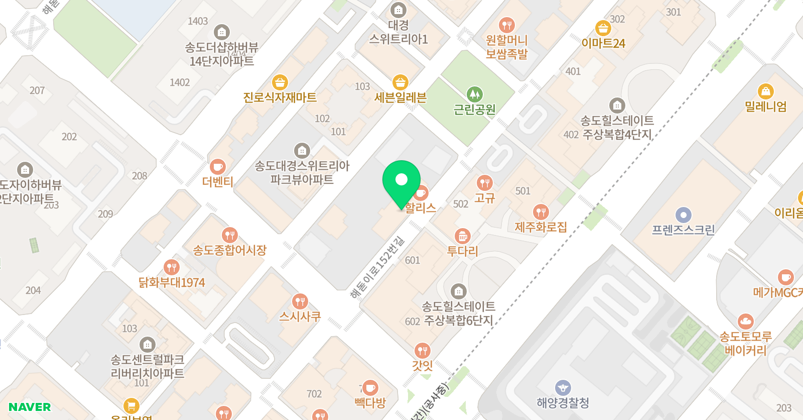 BPS 어학원 위치
