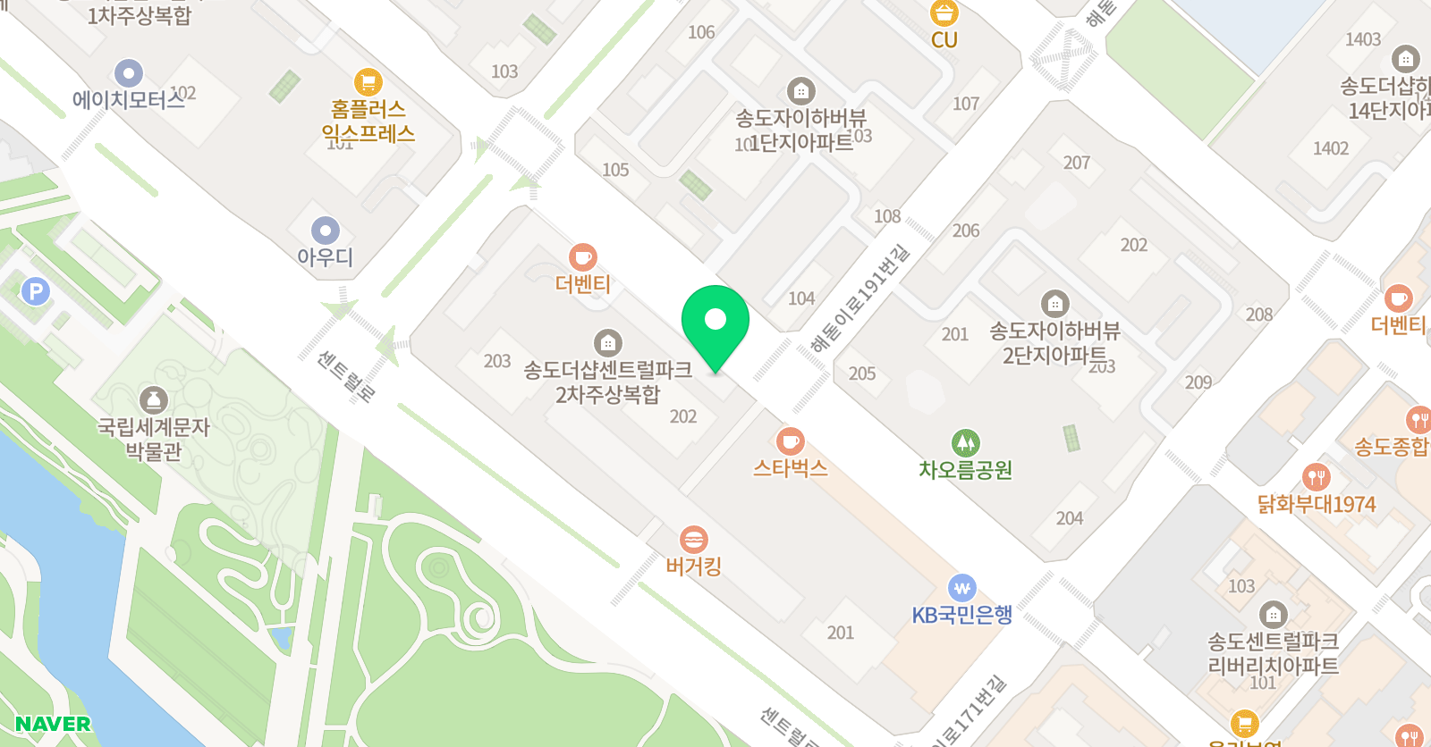 예음퍼스트클래스 피아노학원 위치