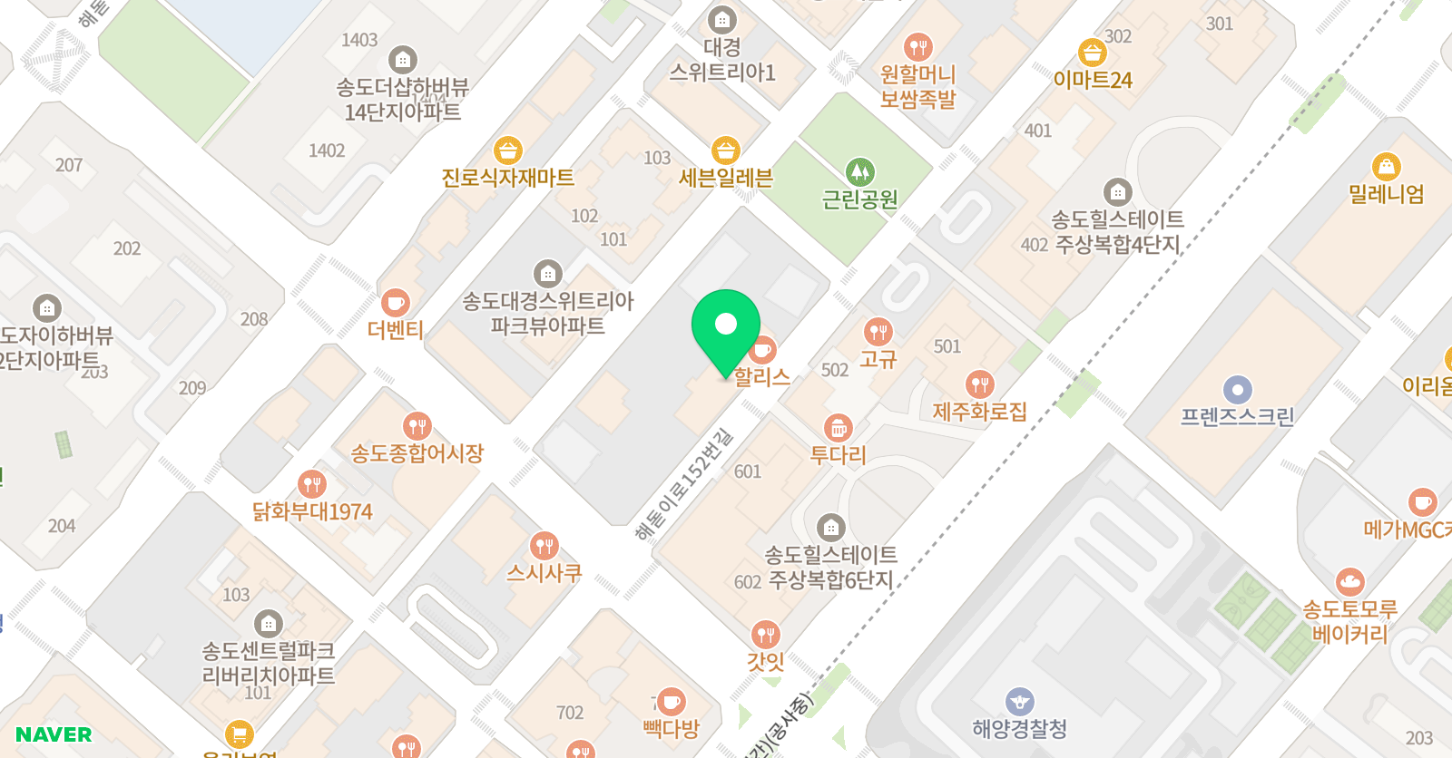 초이 매쓰클럽학원 위치