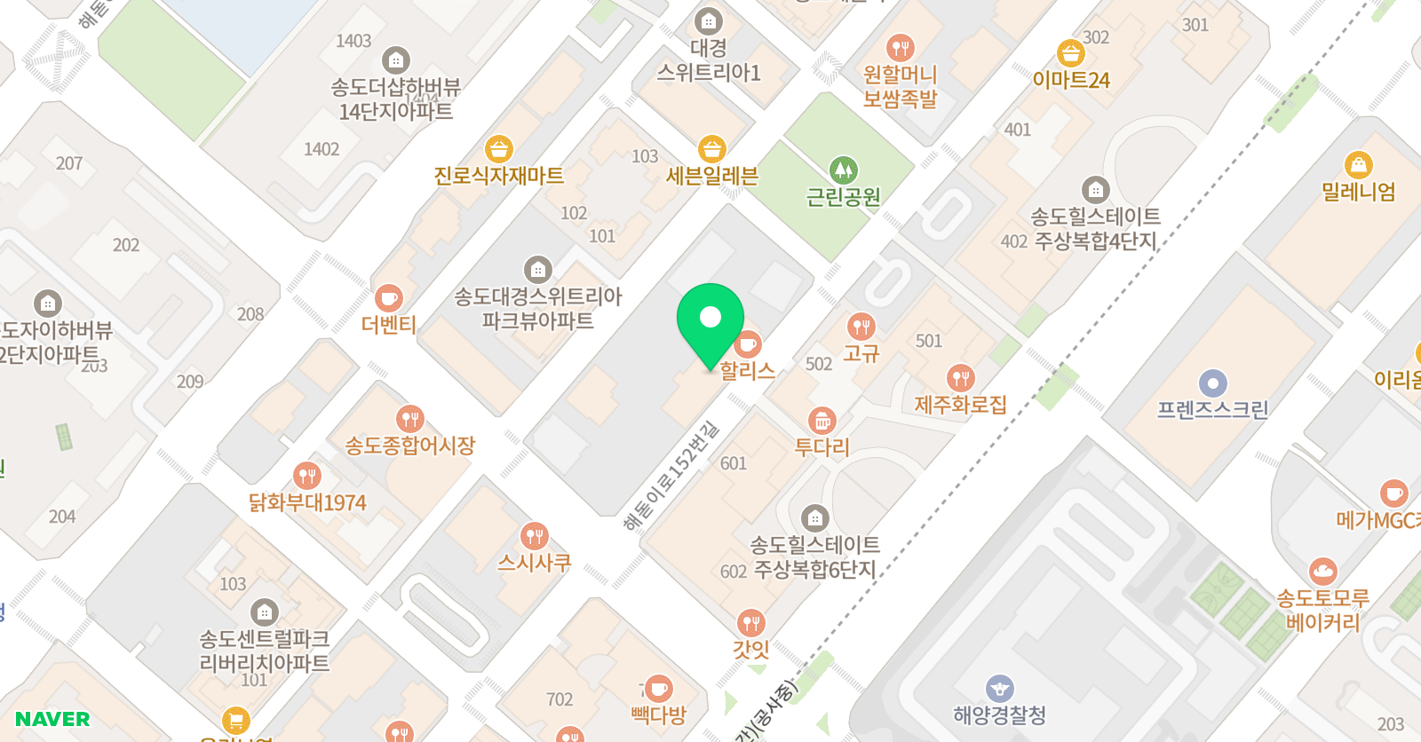 쭌에듀학원 위치