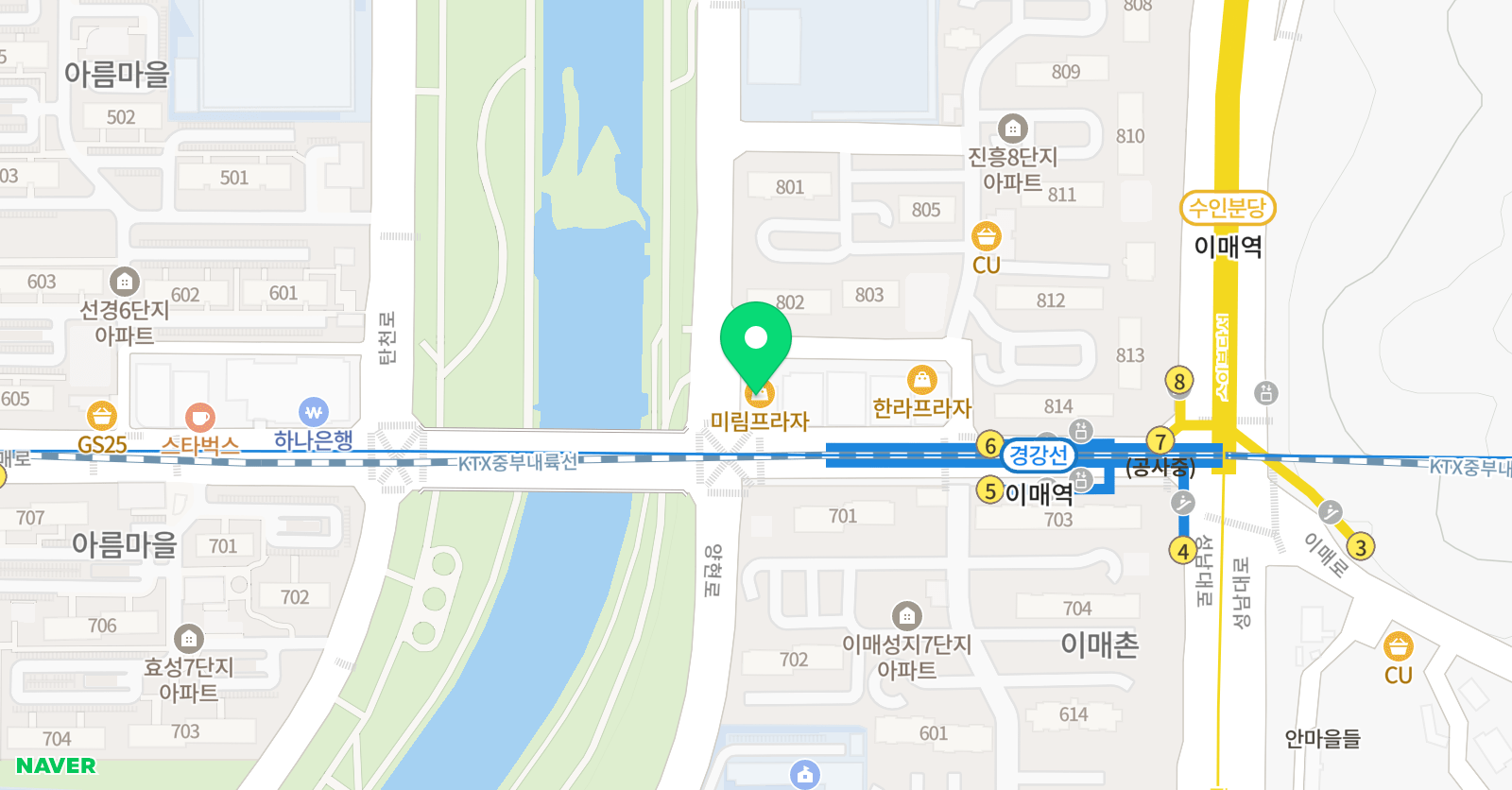 이화발레 에뚜왈 위치