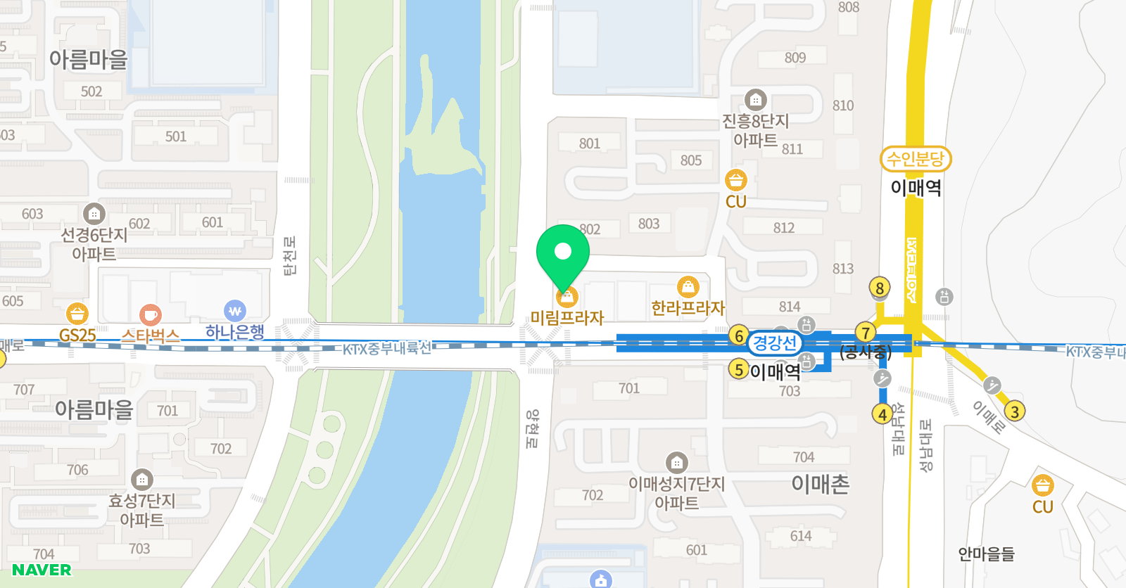 플립플러스 수학학원 위치